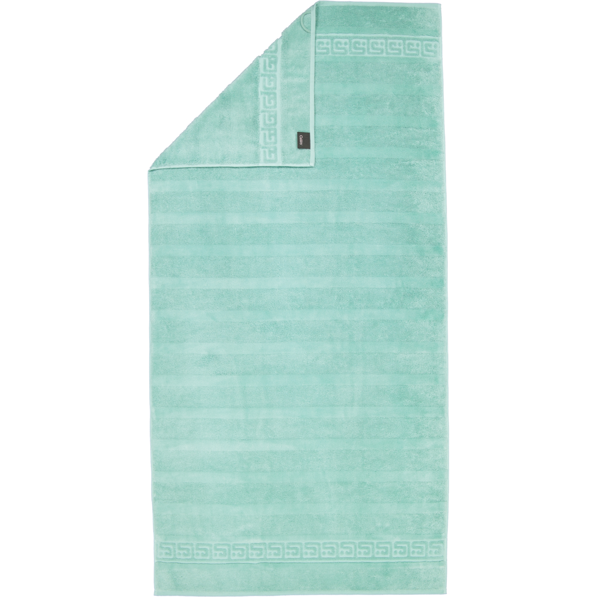 Cawö - Noblesse Uni 1001 - Farbe: 474 - agavegrün - Duschtuch 80x160 cm