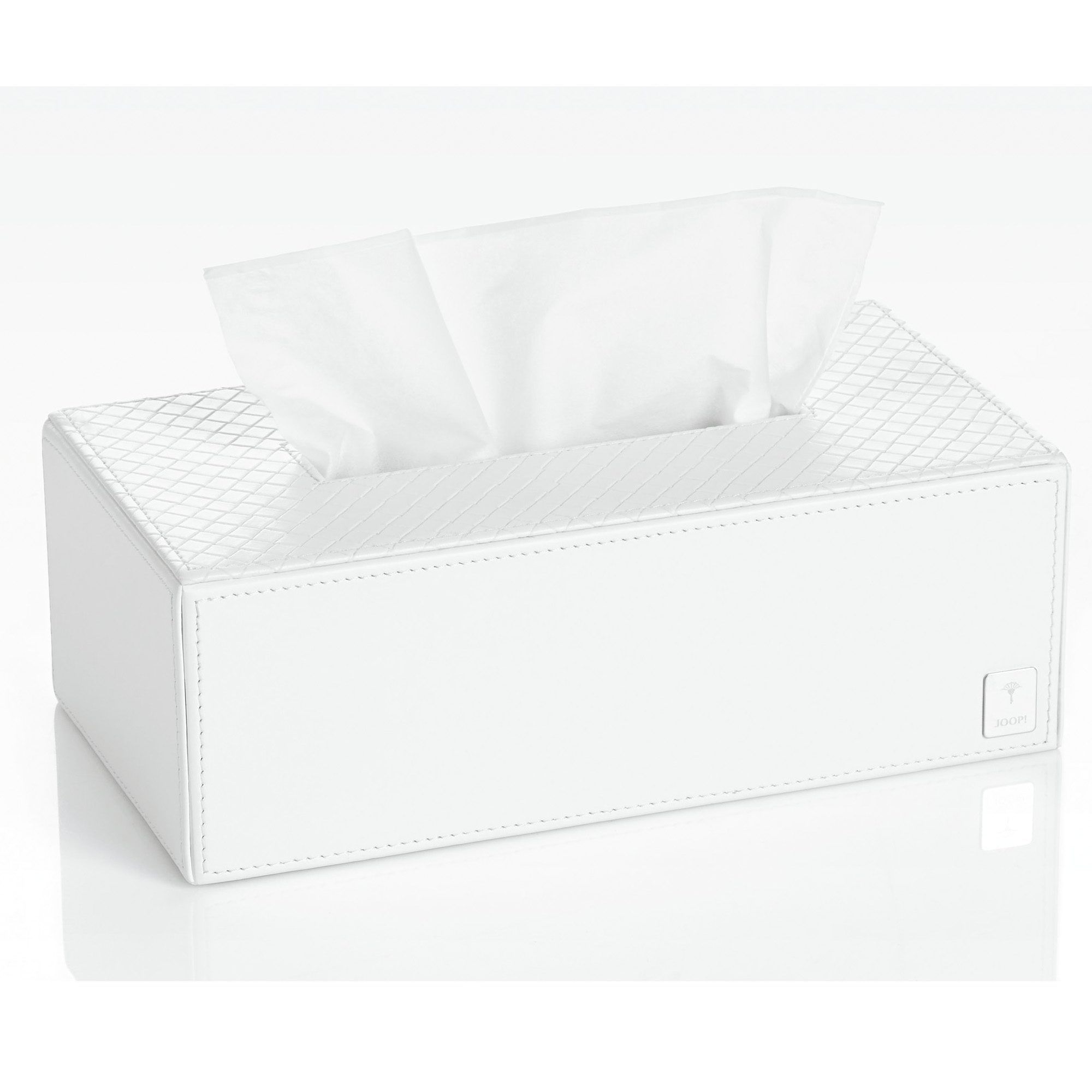 JOOP! BATHLINE  - Kosmetiktuchbox rechteckig - Farbe: weiß (010970410)