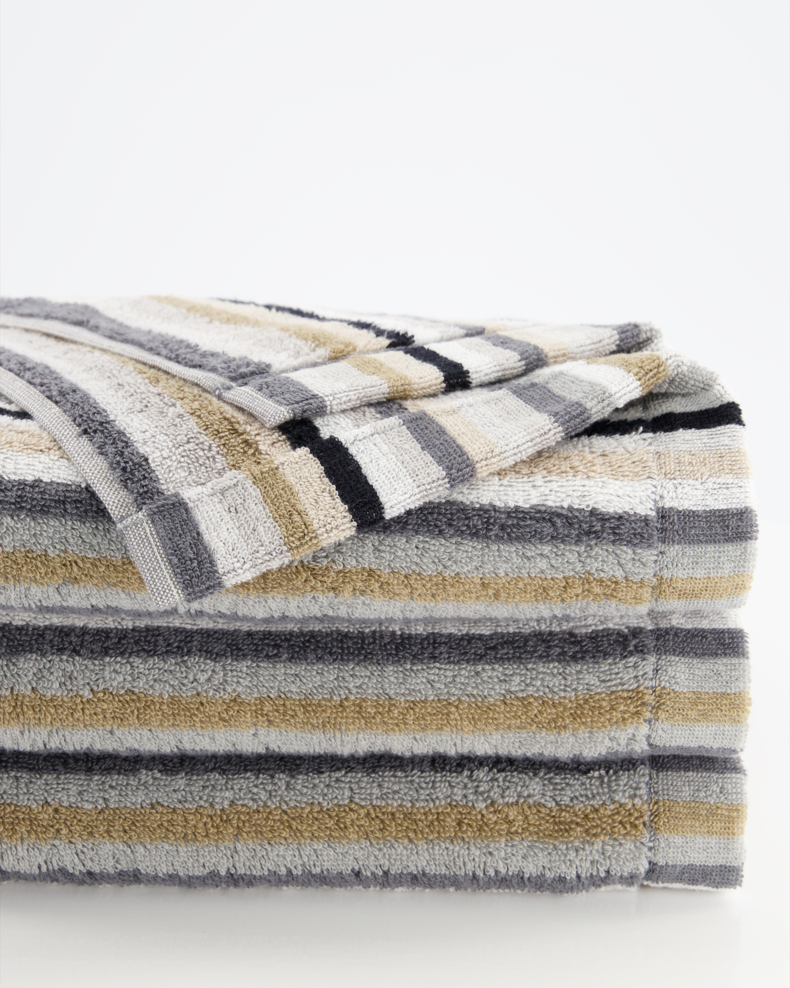 Cawö Handtücher Life Style Streifen 7048 kiesel - 37