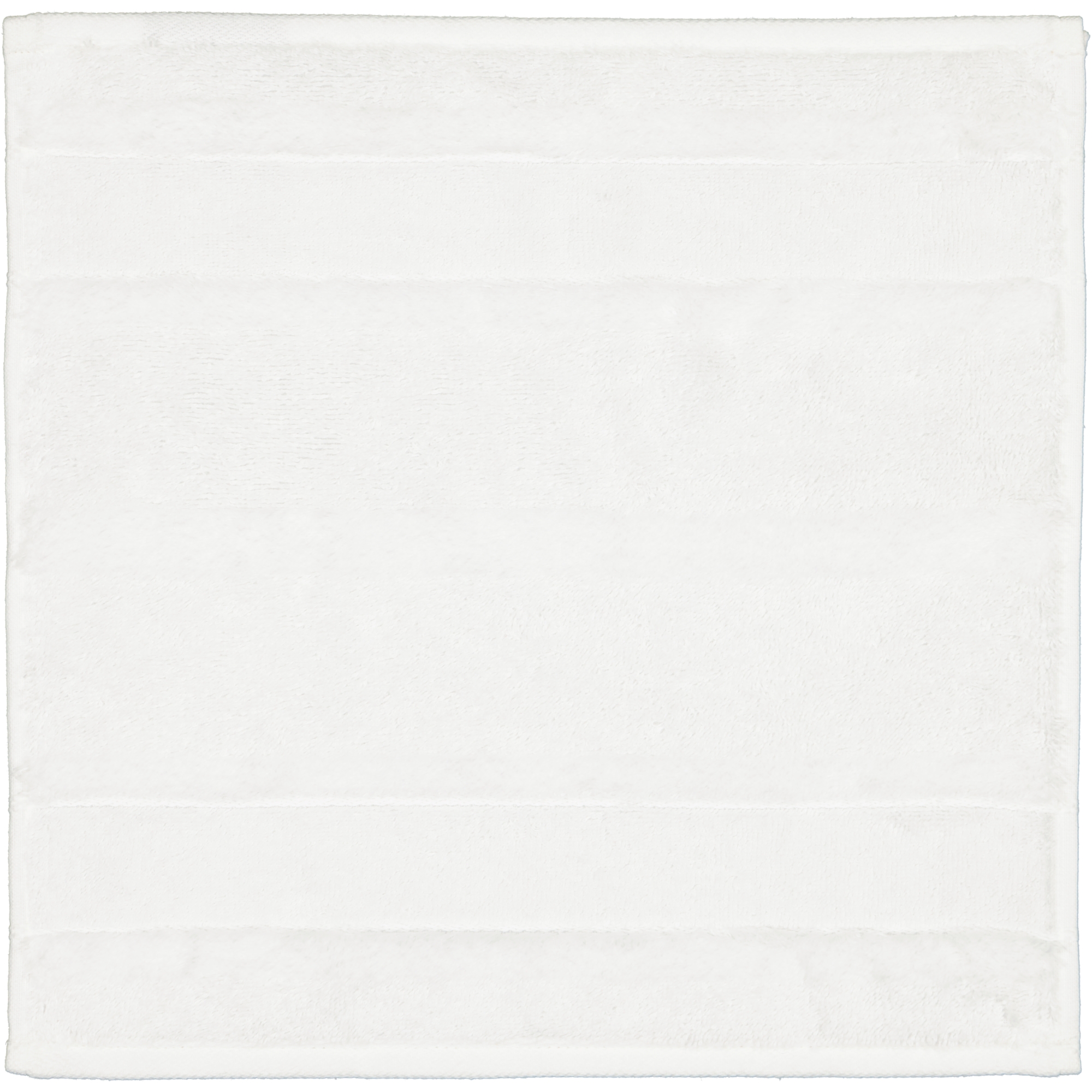 Cawö - Noblesse2 1002 - Farbe: 600 - weiß - Seiflappen 30x30 cm