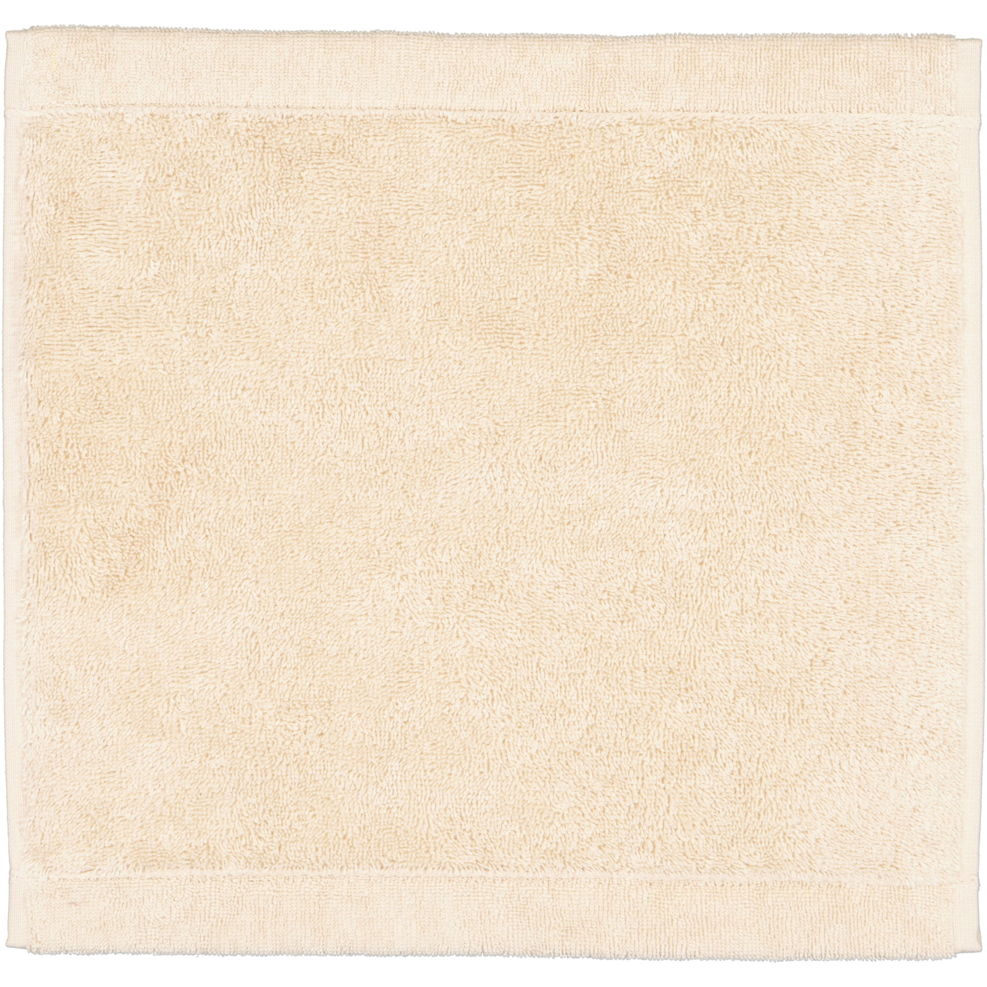 Cawö Handtücher Lifestyle Uni 7007 beige - 370 - Seiflappen 30x30 cm