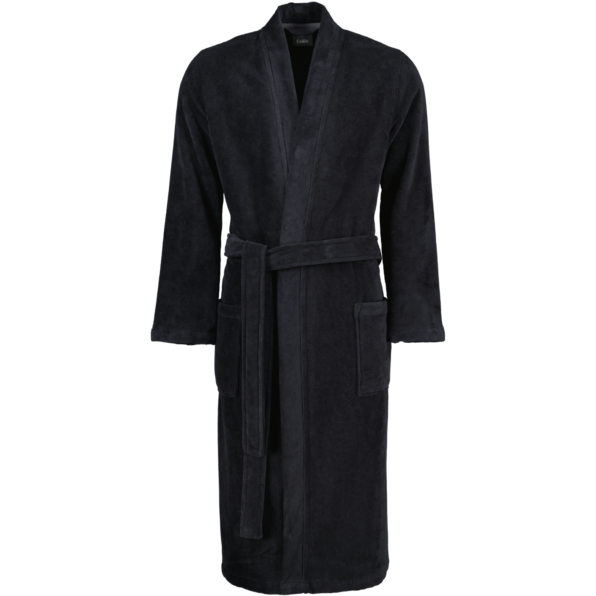 Cawö Home Bademäntel Herren Kimono Doubleface 823 lava - 97