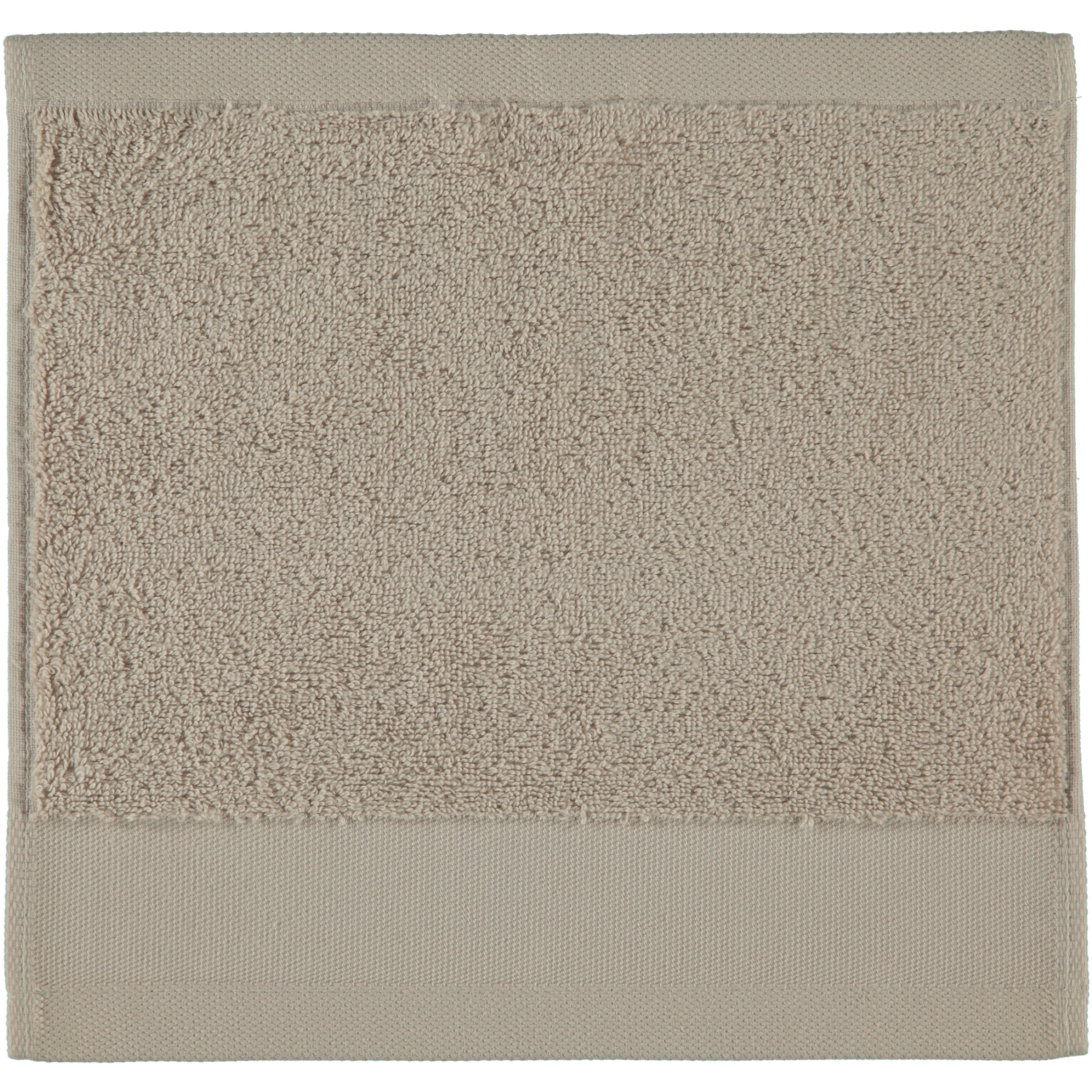 Rhomtuft - Handtücher Comtesse - Farbe: stone - 320 - Seiflappen 30x30 cm