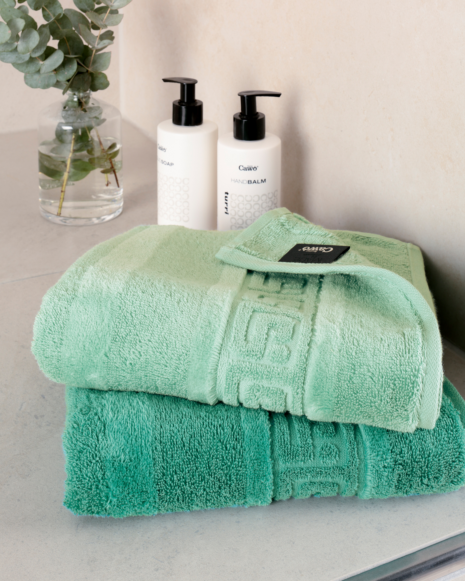 Cawö - Noblesse Uni 1001 - Farbe: 474 - agavegrün