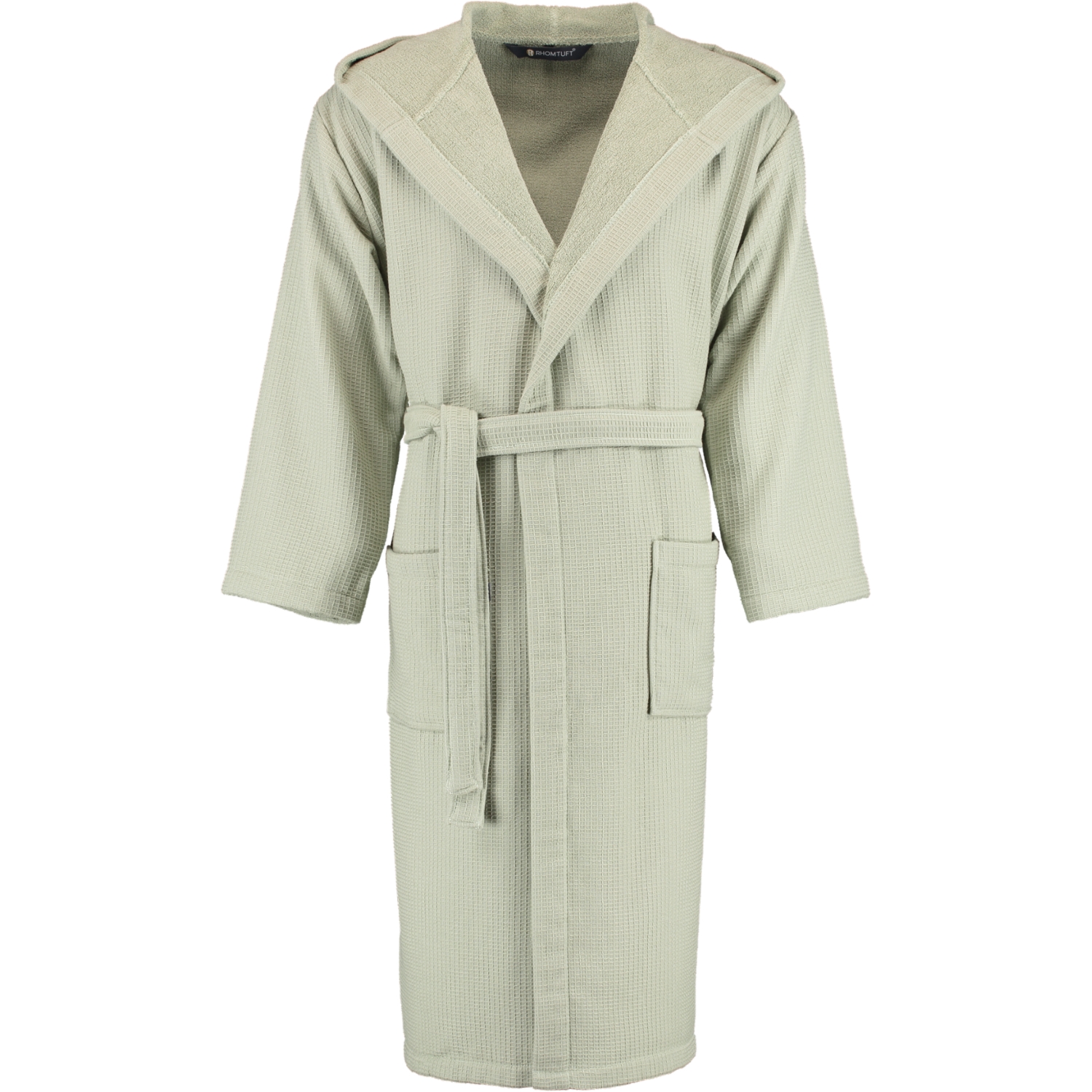 Rhomtuft RHOMTUFT Bademäntel unisex Kapuze Face & Body jade - 90