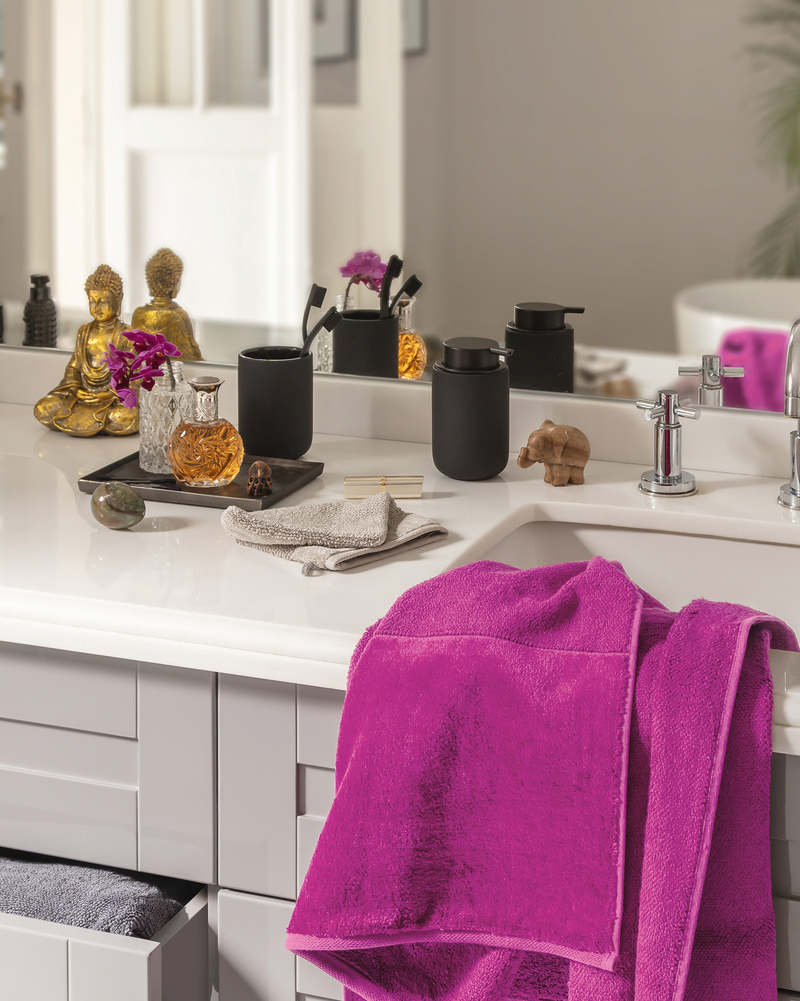 Möve Handtücher Bamboo luxe berry - 266