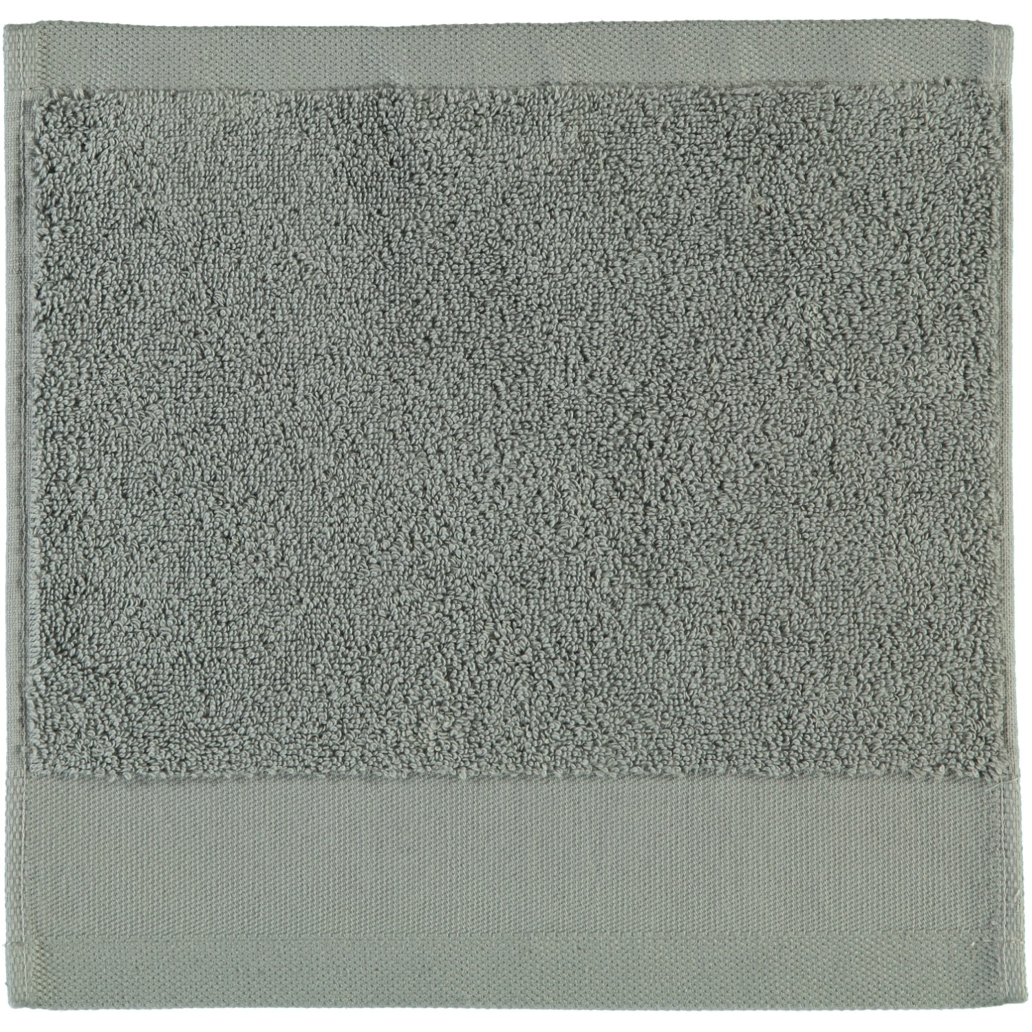 Rhomtuft - Handtücher Comtesse - Farbe: kiesel - 85 - Seiflappen 30x30 cm