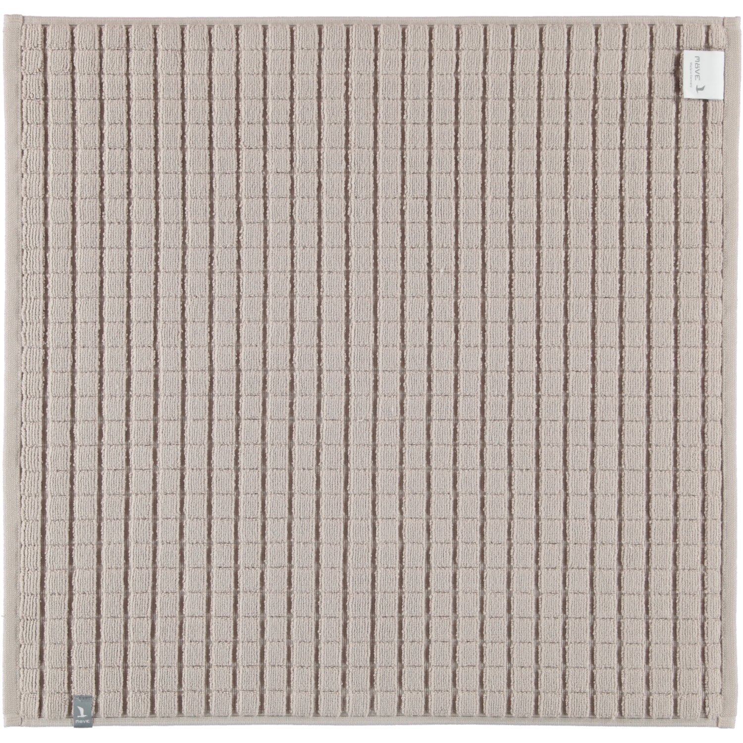 Möve Badteppich - Piquee - Größe: 60x60 cm - Farbe: cashmere - 713 (1-0798/8127)