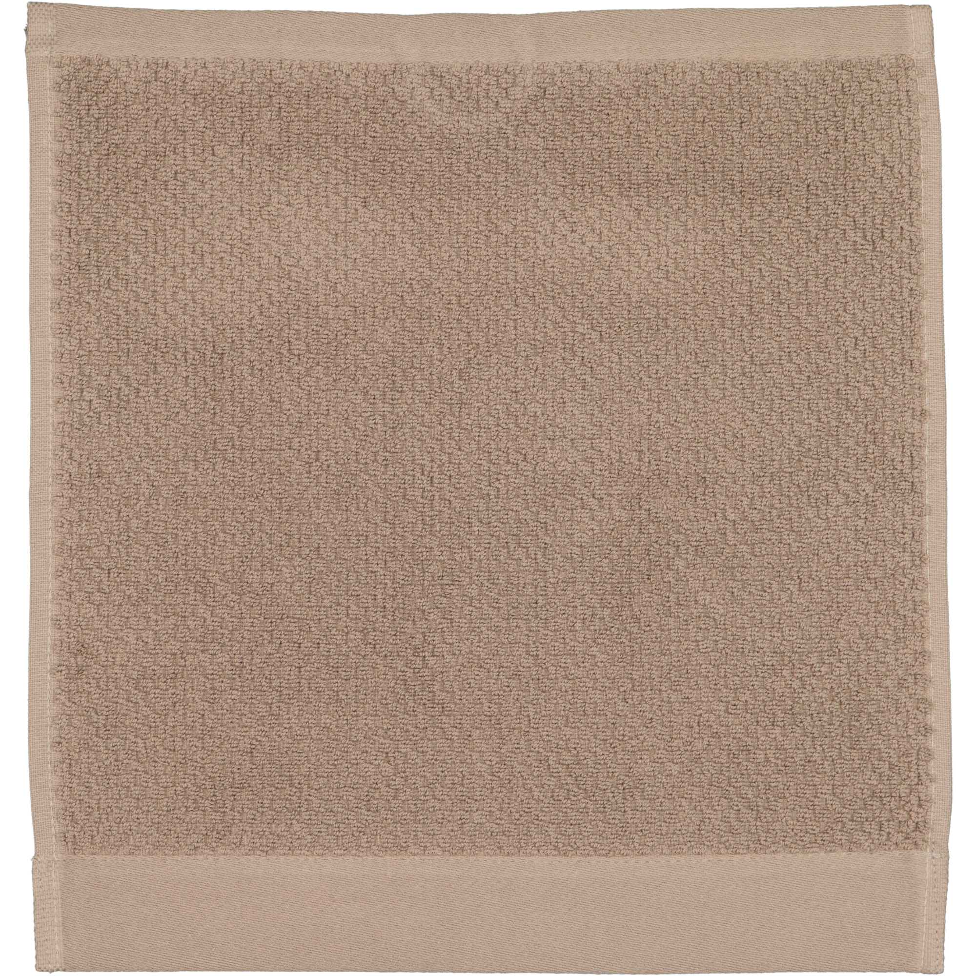 Rhomtuft - Handtücher Baronesse - Farbe: taupe - 58 - Seiflappen 30x30 cm