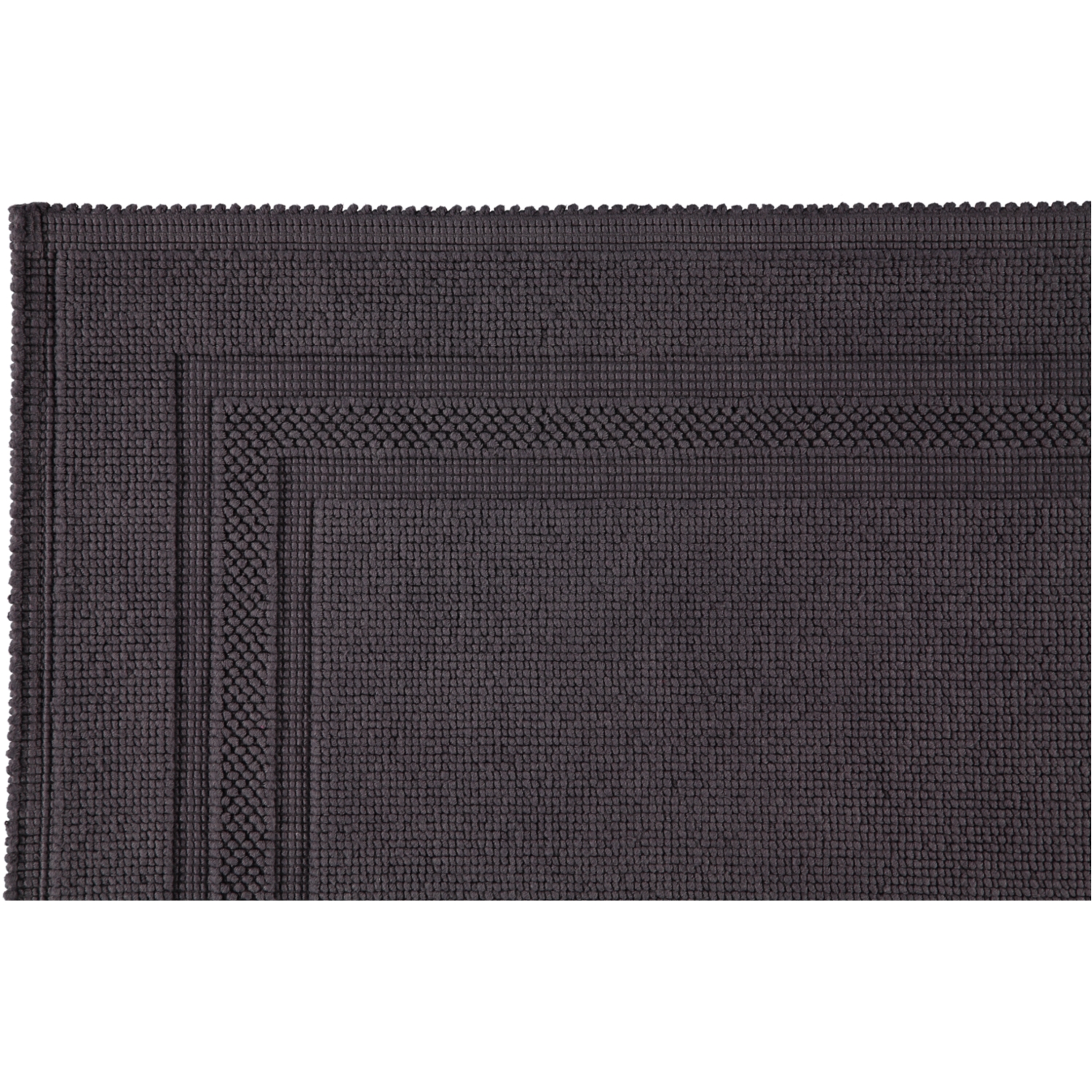 Rhomtuft - Badteppiche Gala - Farbe: zinn - 02 - 70x120 cm