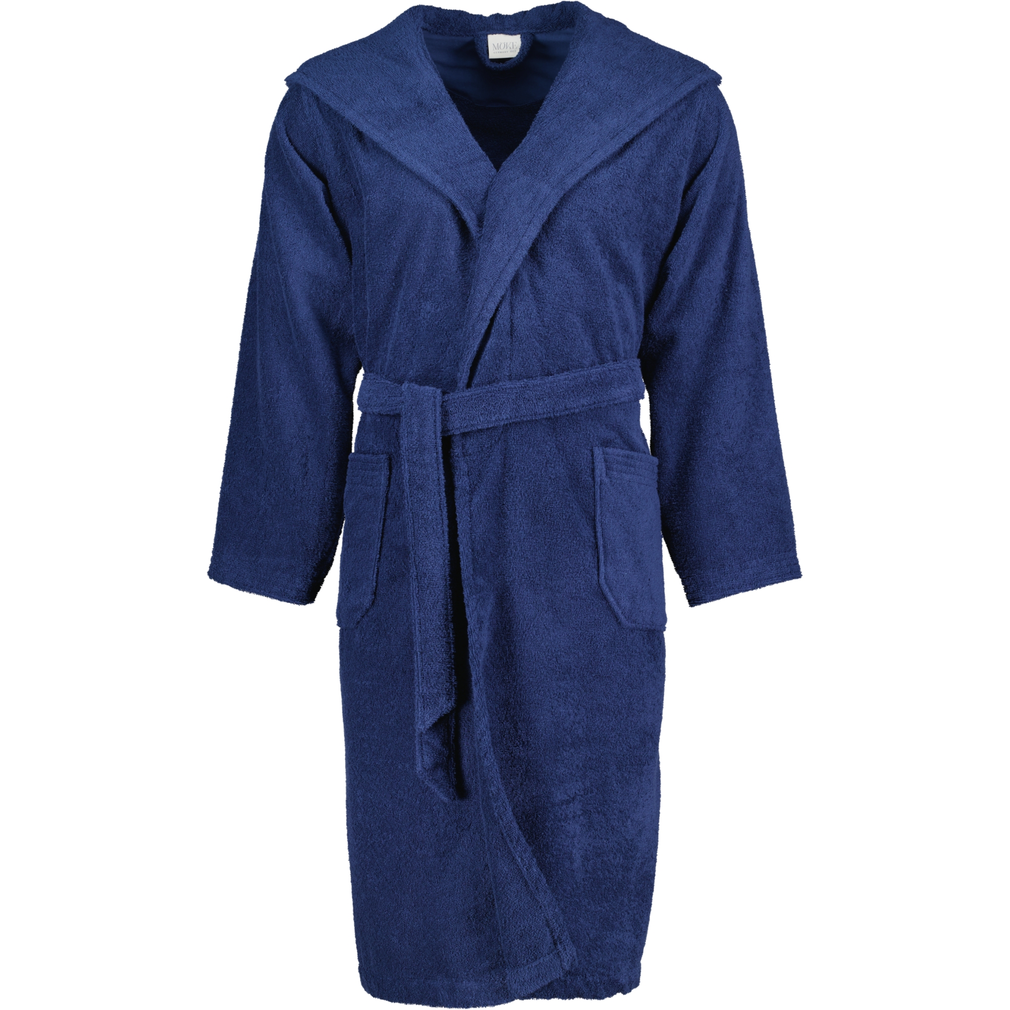 Möve Bademäntel unisex Kapuze Superwuschel deep sea - 596 - S