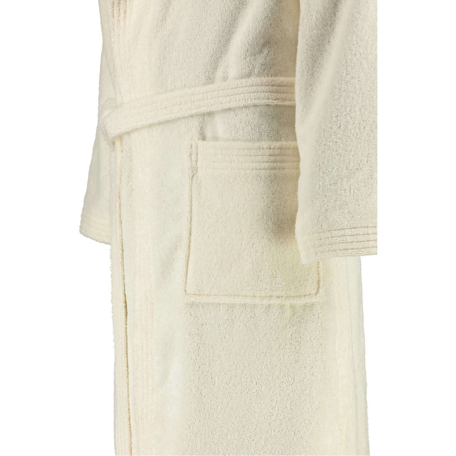 Rhomtuft - Bademantel Sir & Lady - Unisex - Farbe: natur-jasmin - 20 - M