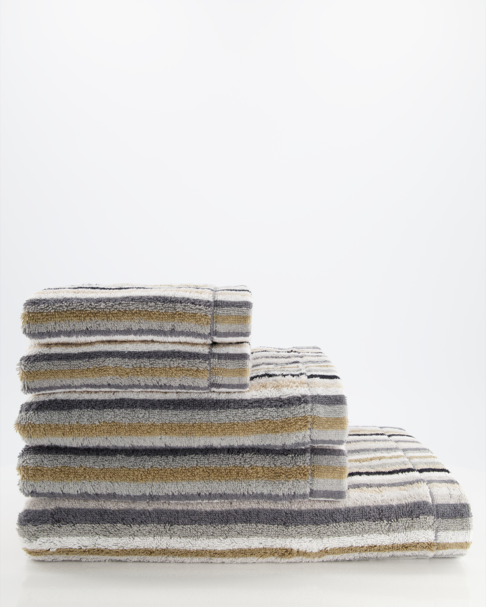 Cawö Handtücher Life Style Streifen 7048 kiesel - 37