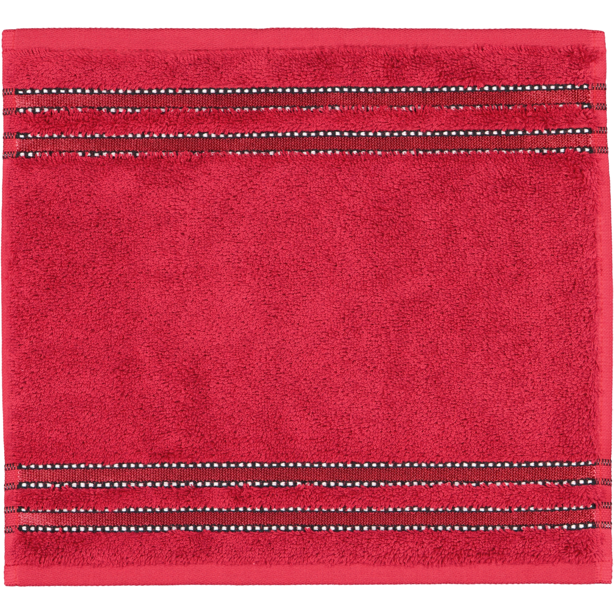 Vossen Handtücher Cult de Luxe rubin - 3900 - Seiflappen 30x30 cm