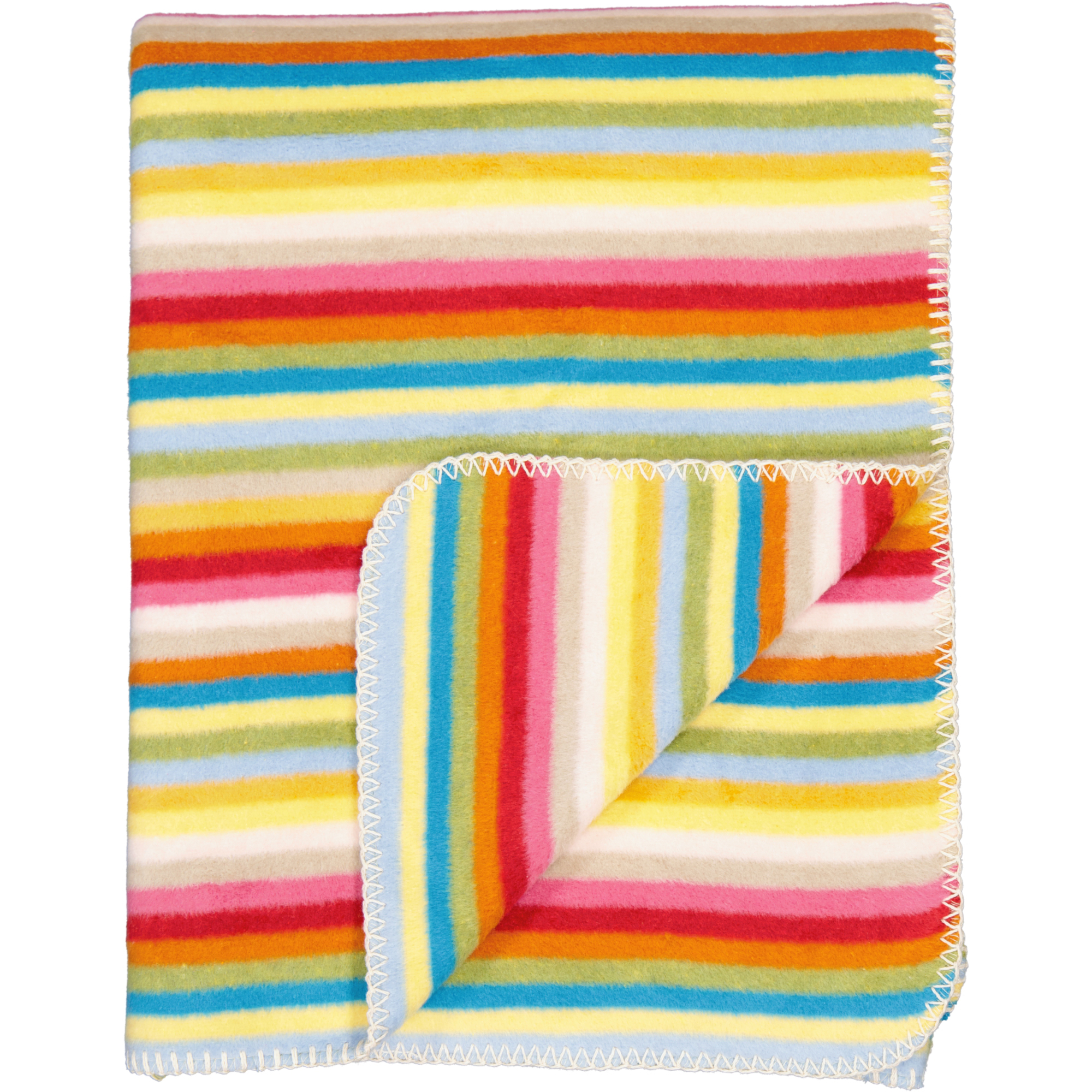 Cawö Wohndecken Lifestyle Streifen 70080 multicolor - 25 - 150x200 cm