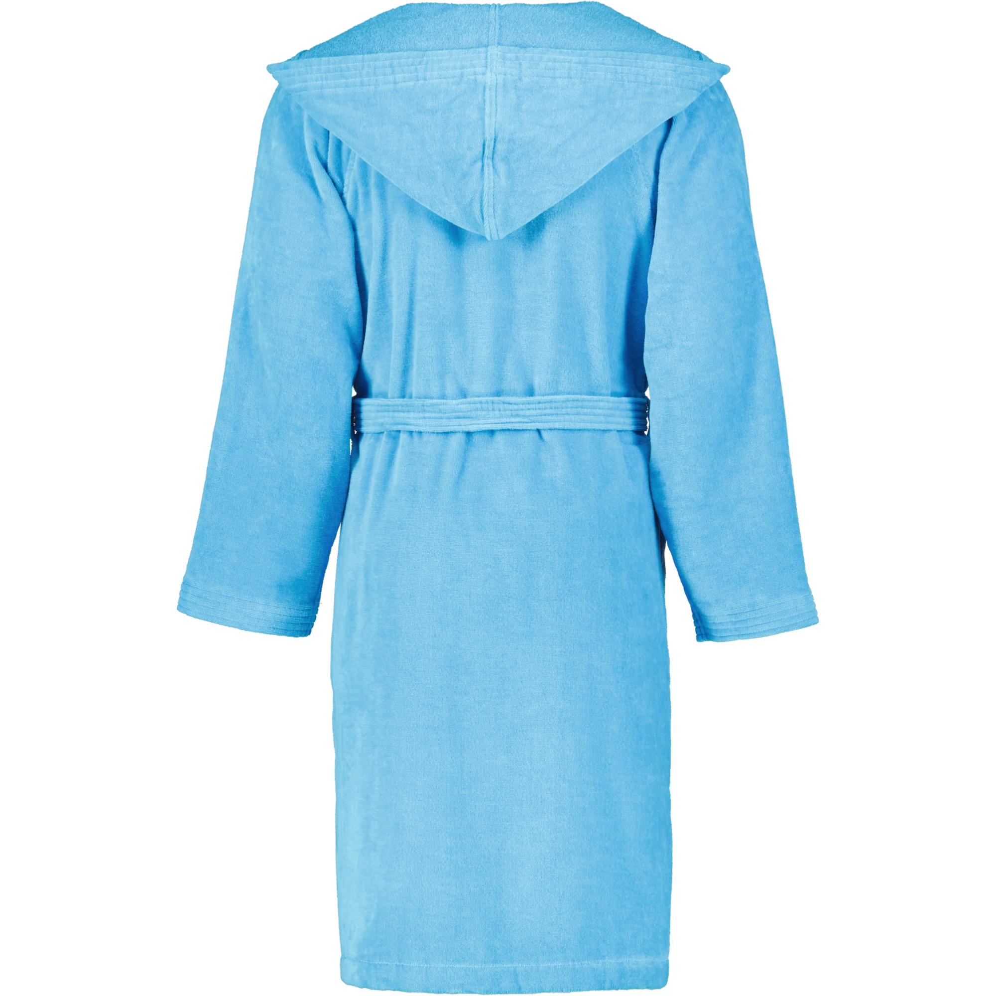 Vossen Bademäntel unisex Kurzmantel mit Kapuze Texas turquoise - 5570 - XL