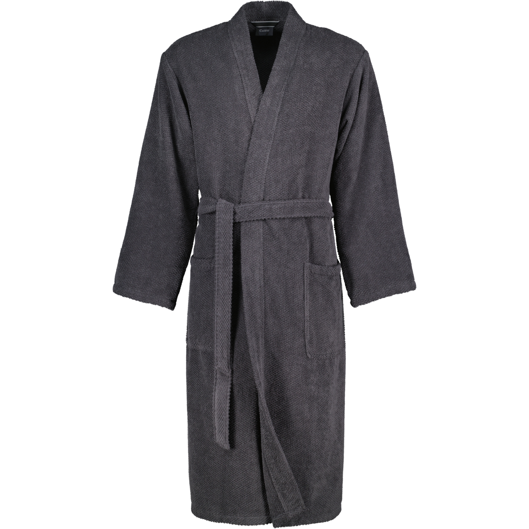 Cawö Bademäntel Herren Kimono Pure 5622 basalt - 740