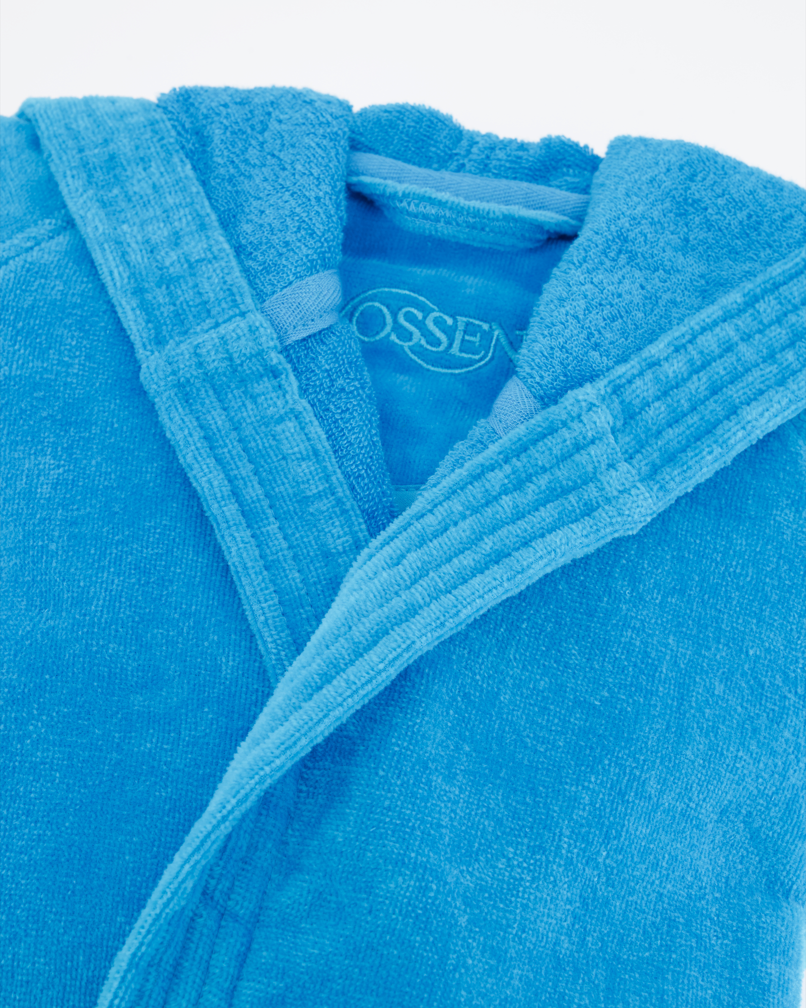 Vossen Bademäntel unisex Kurzmantel mit Kapuze Texas turquoise - 5570 - XL