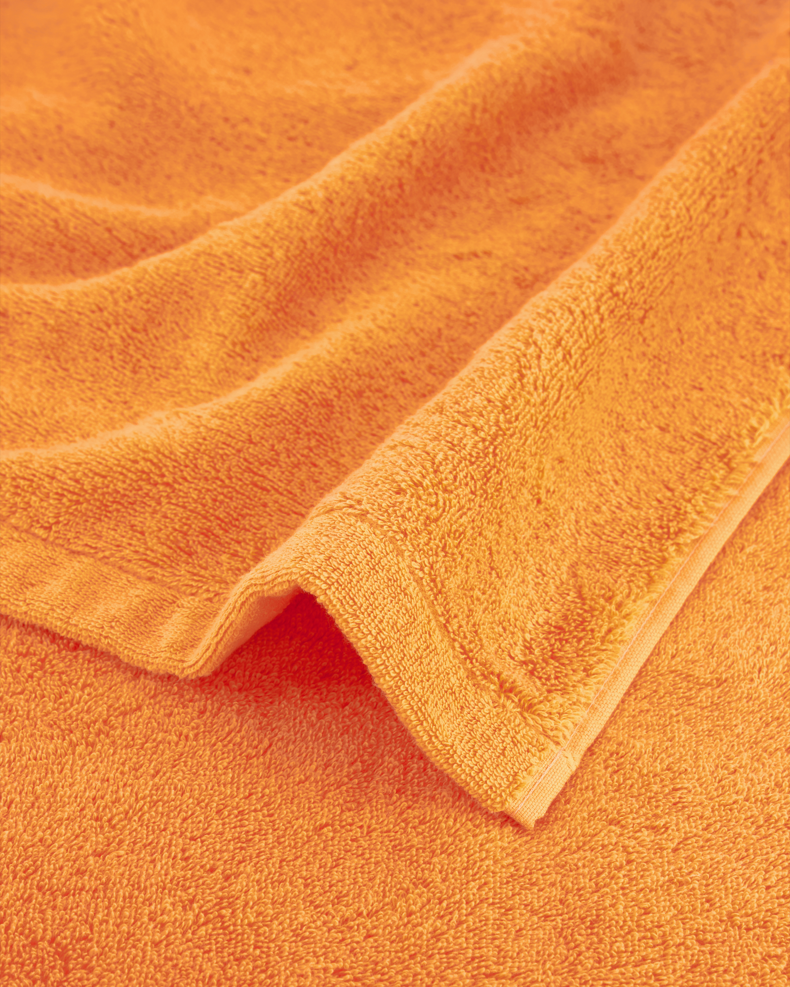 Cawö Handtücher Lifestyle Uni 7007 mandarine - 316 - Handtuch 50x100 cm