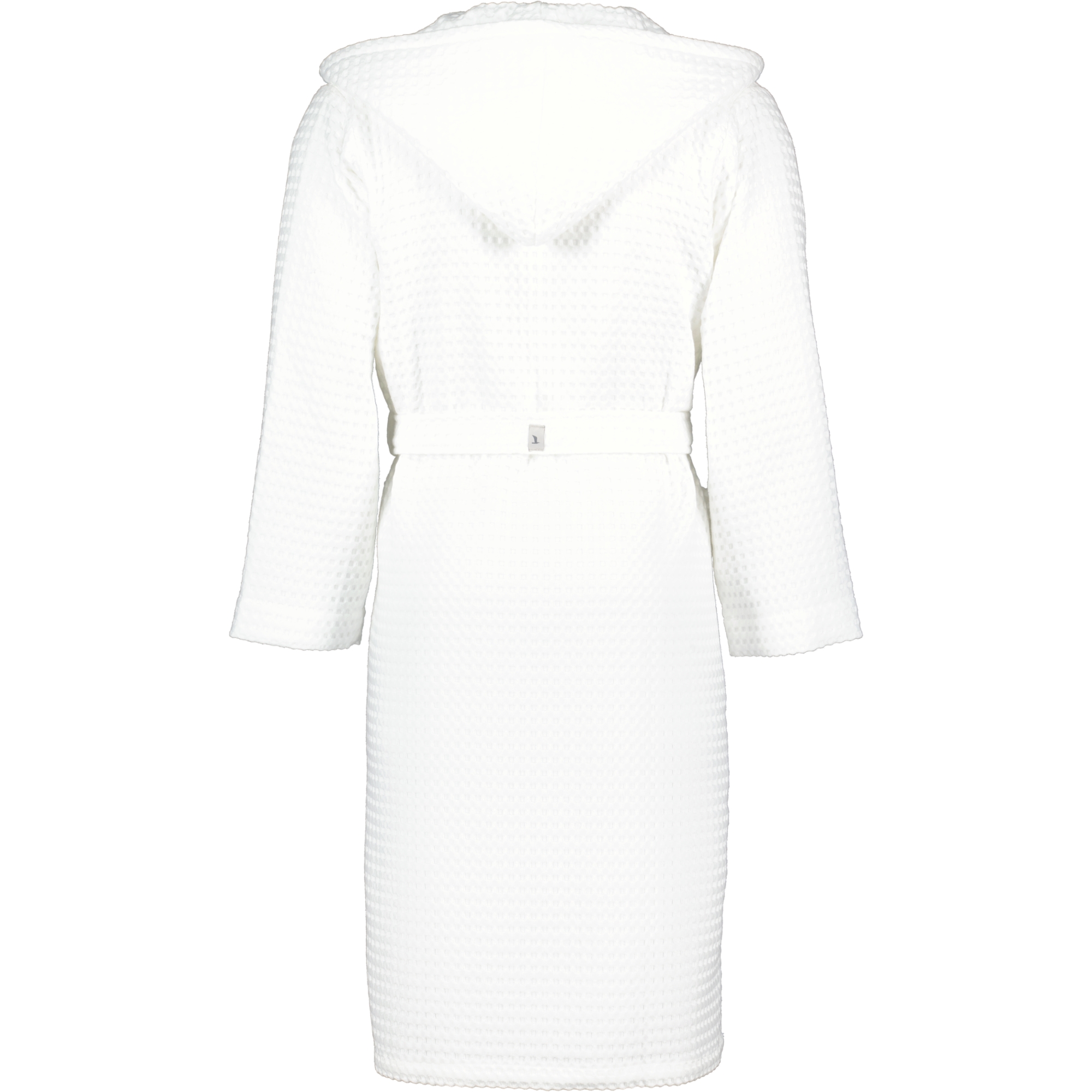 Möve Bademäntel unisex Kapuze Piquée snow - 001