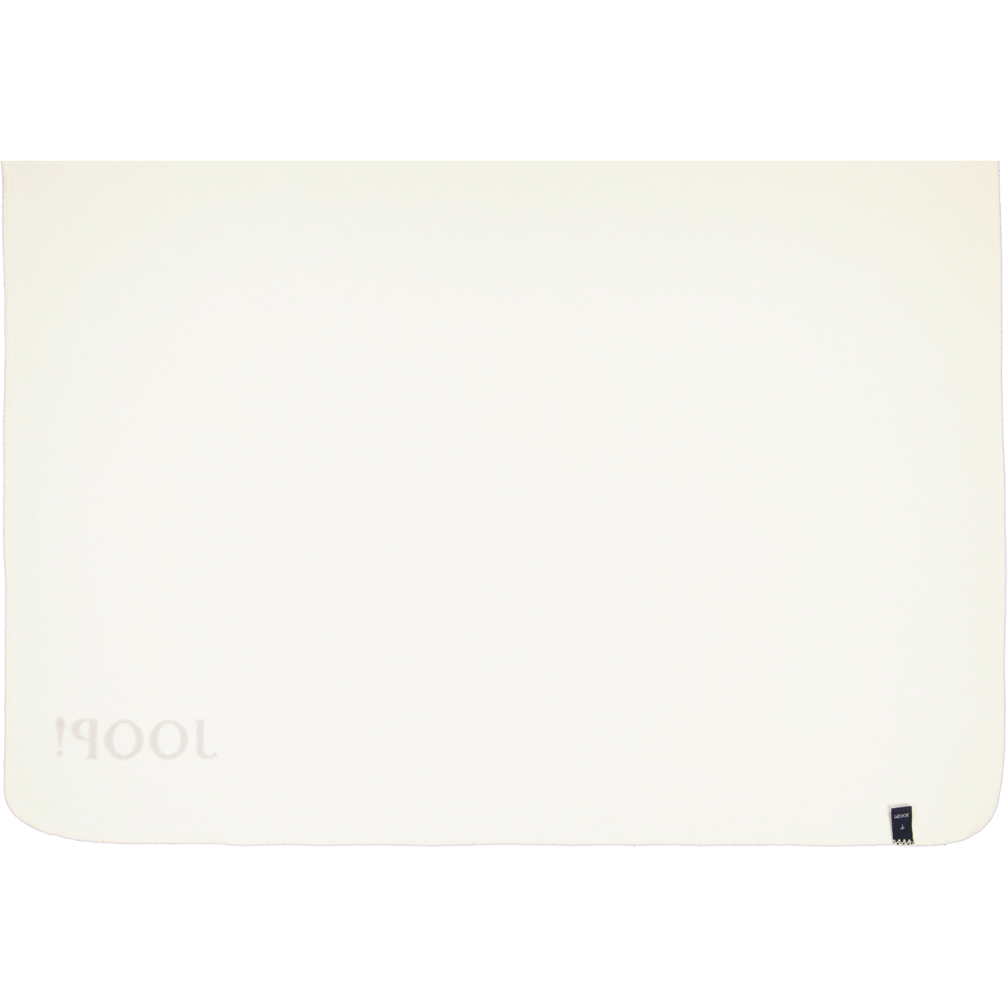JOOP! Wohndecke Uni-Doubleface - Größe: 150x200 cm - Farbe: Rauch-Ecru