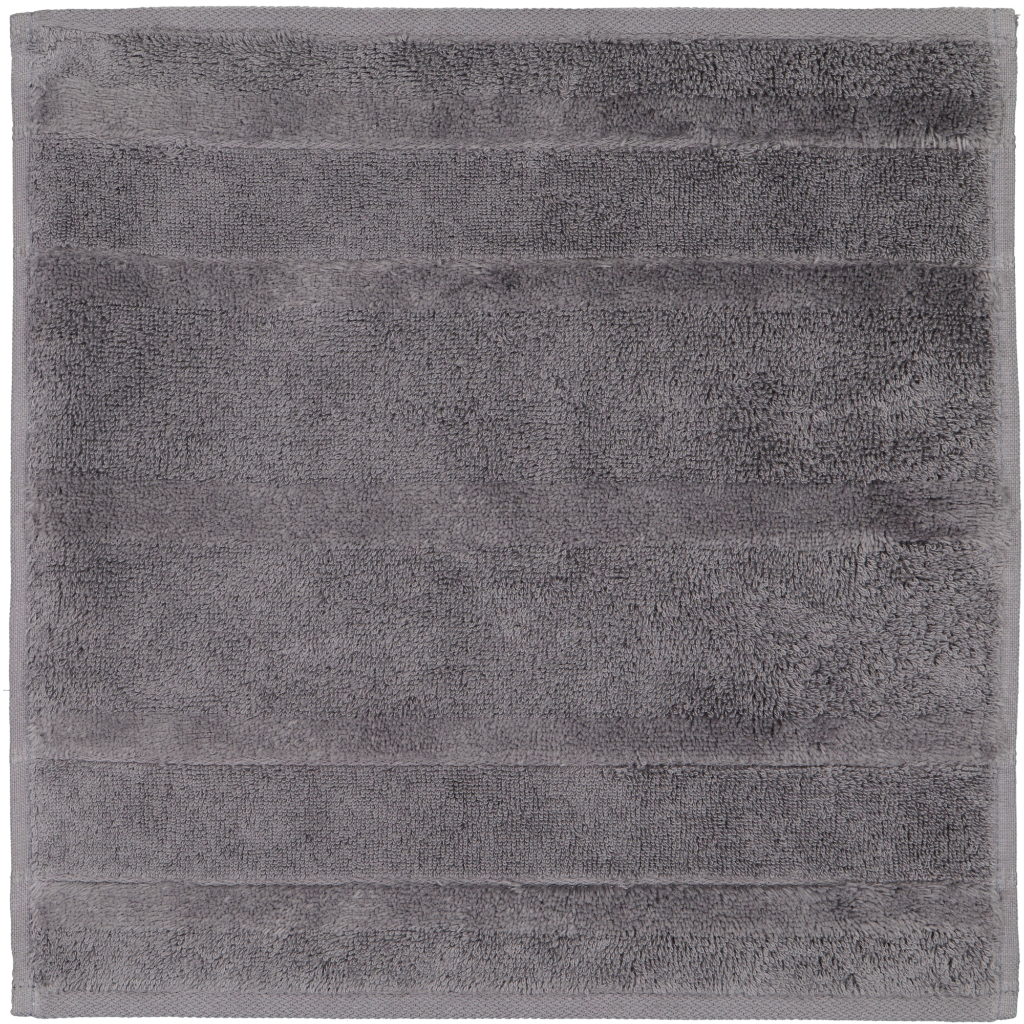 Cawö - Noblesse2 1002 - Farbe: 774 - anthrazit - Seiflappen 30x30 cm