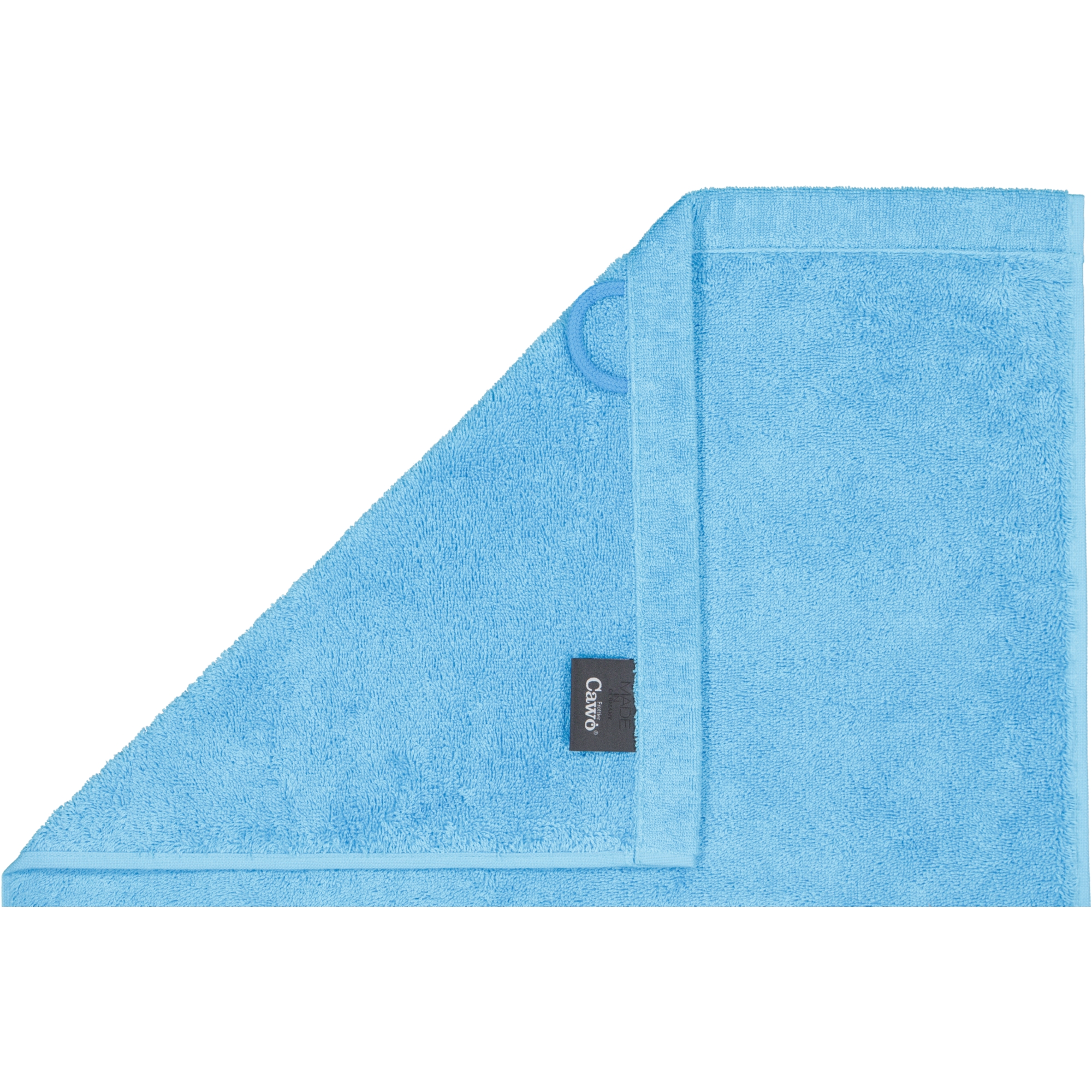 Cawö Handtücher Lifestyle Uni 7007 malibu - 177 - Handtuch 50x100 cm