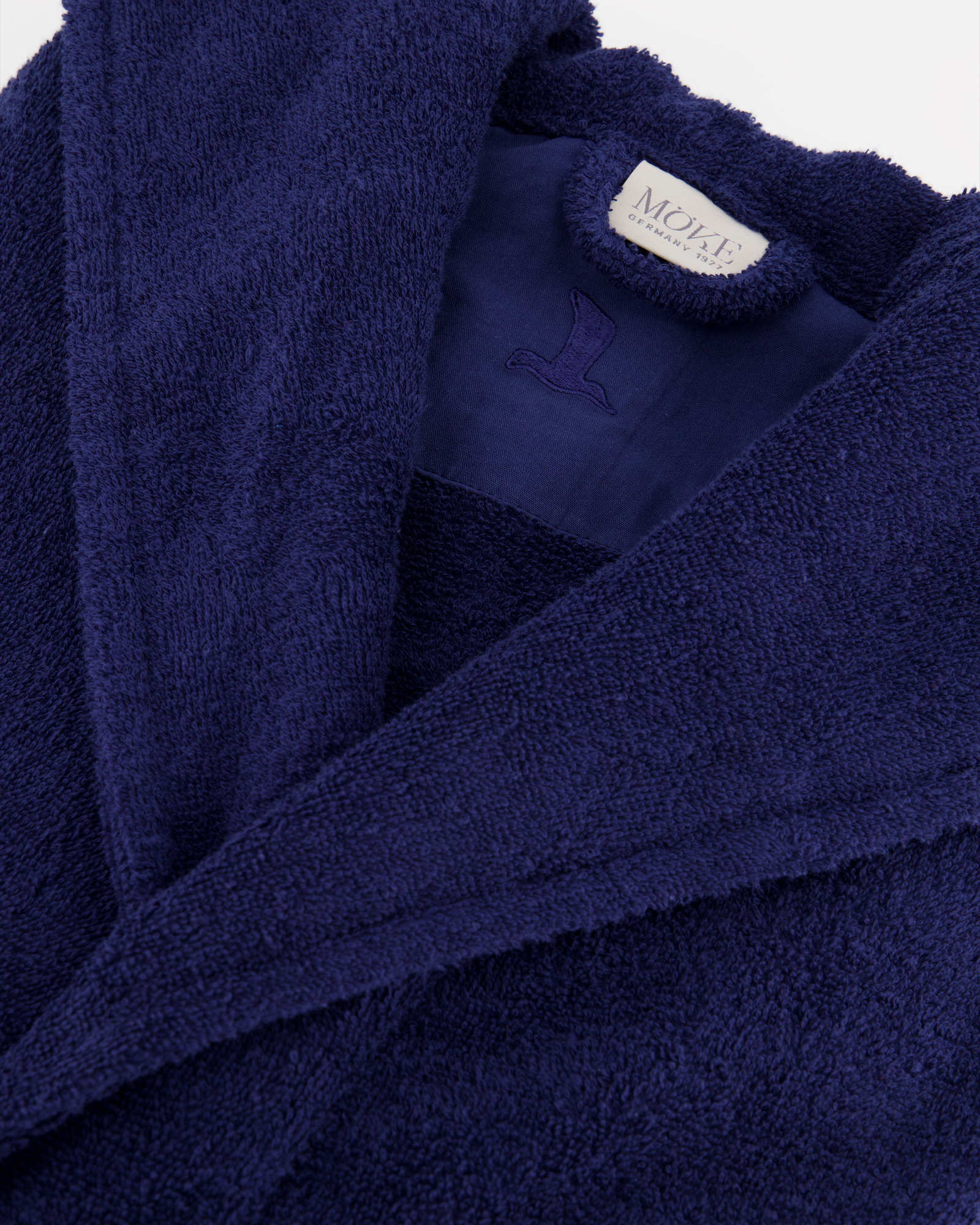 Möve Bademäntel unisex Kapuze Superwuschel deep sea - 596