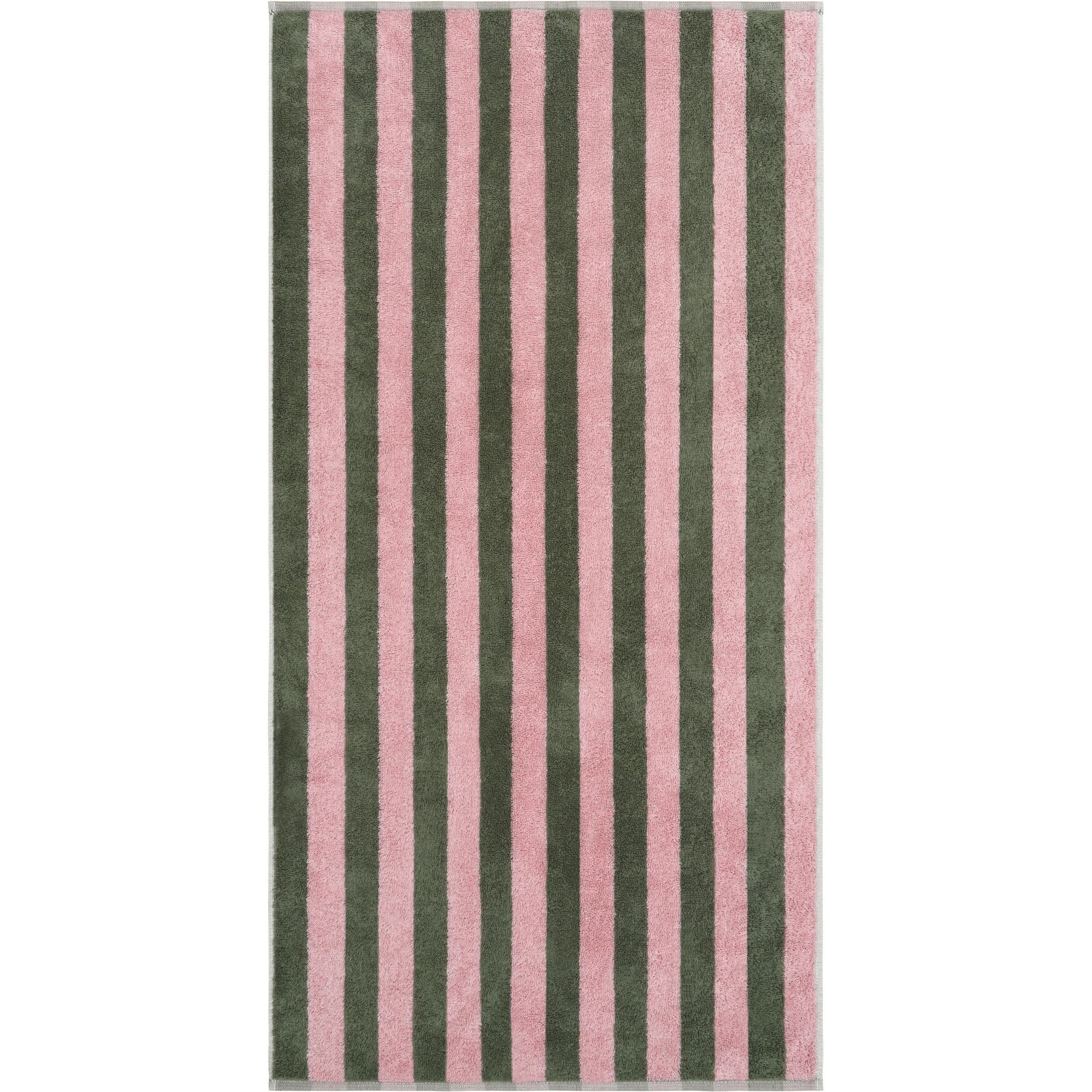 Cawö Handtücher Bold Streifen 6277 oliv/rosa - 42