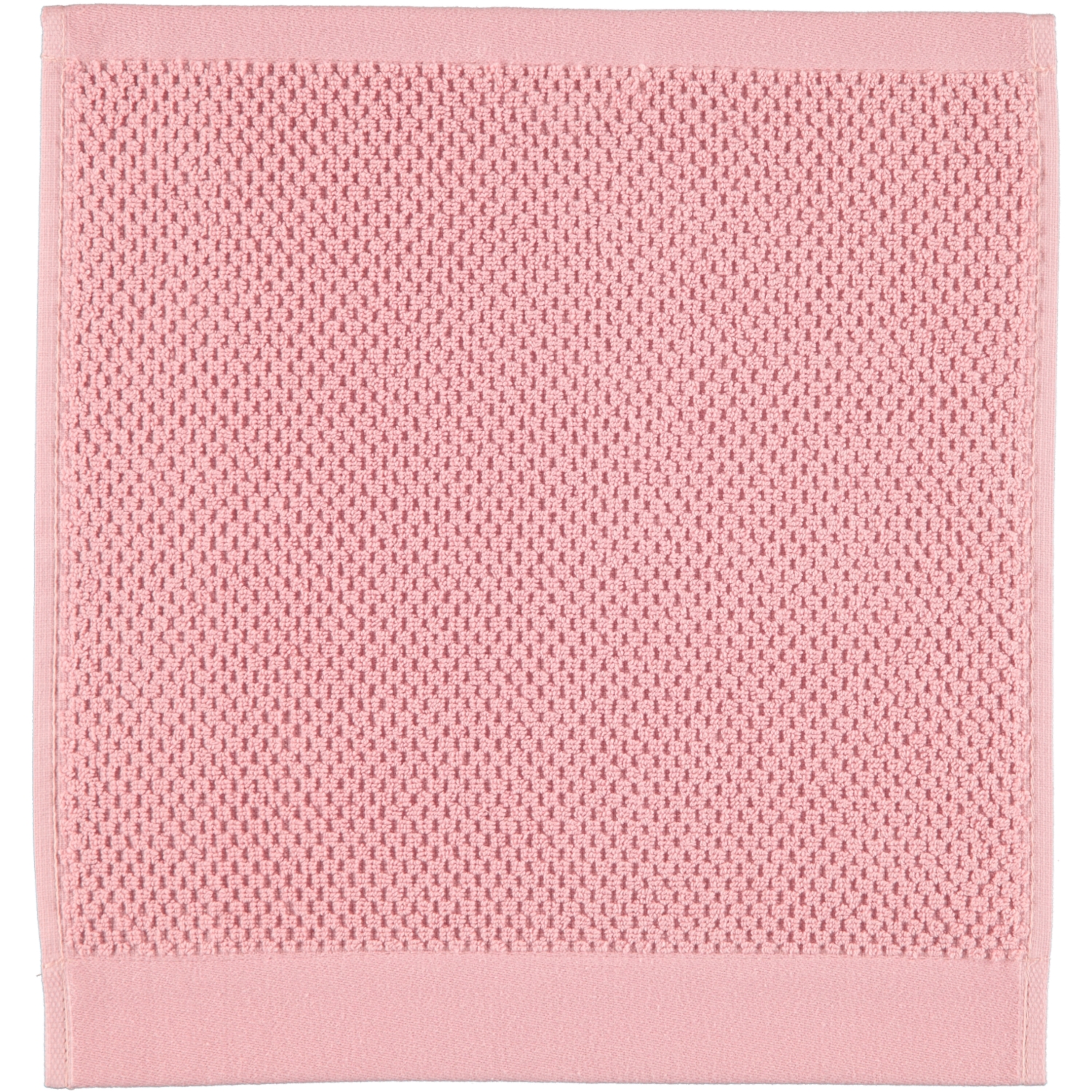 Rhomtuft - Handtücher Baronesse - Farbe: rosenquarz - 402 - Seiflappen 30x30 cm