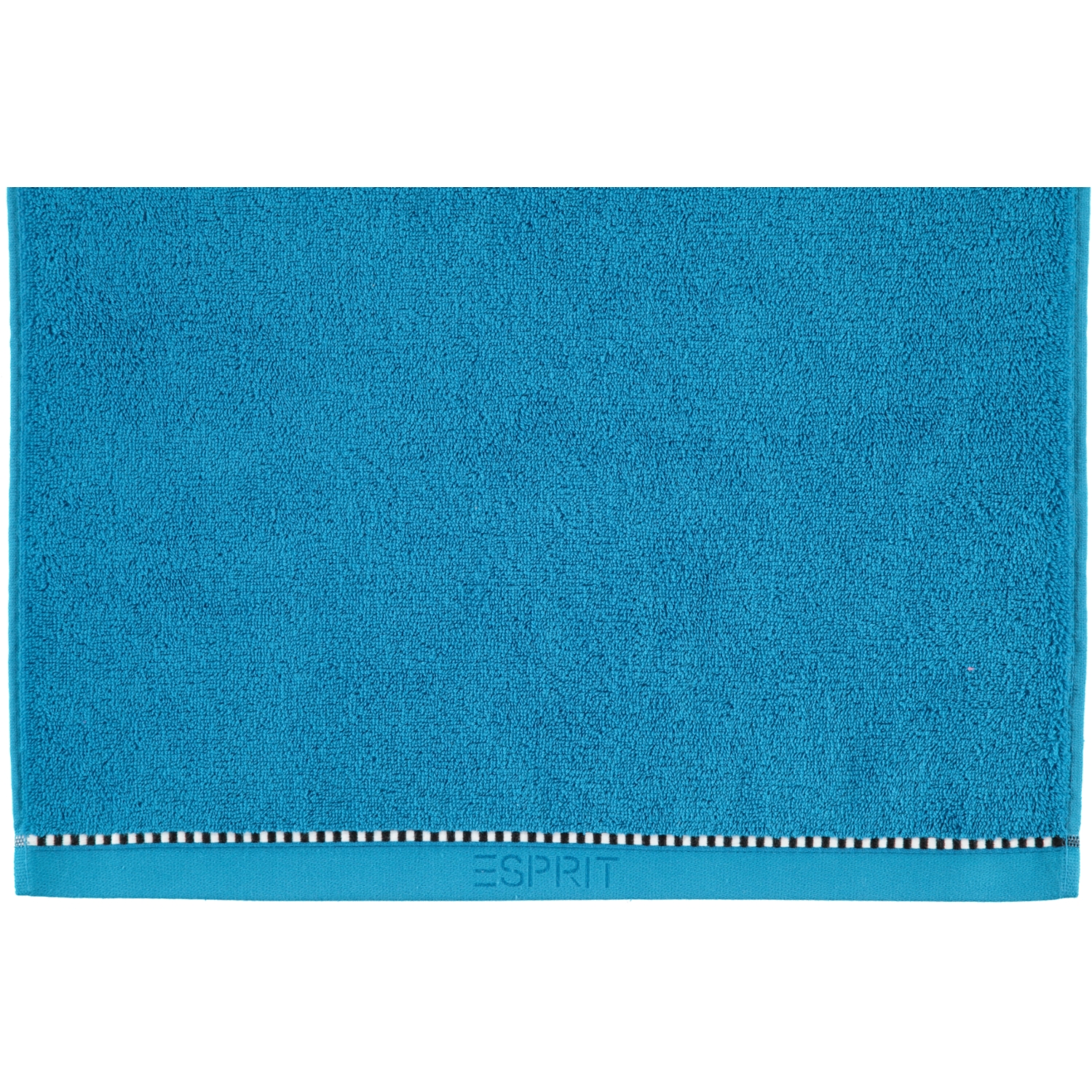 Esprit Box Solid - Farbe: ocean blue - 4665 - Seiflappen 30x30 cm