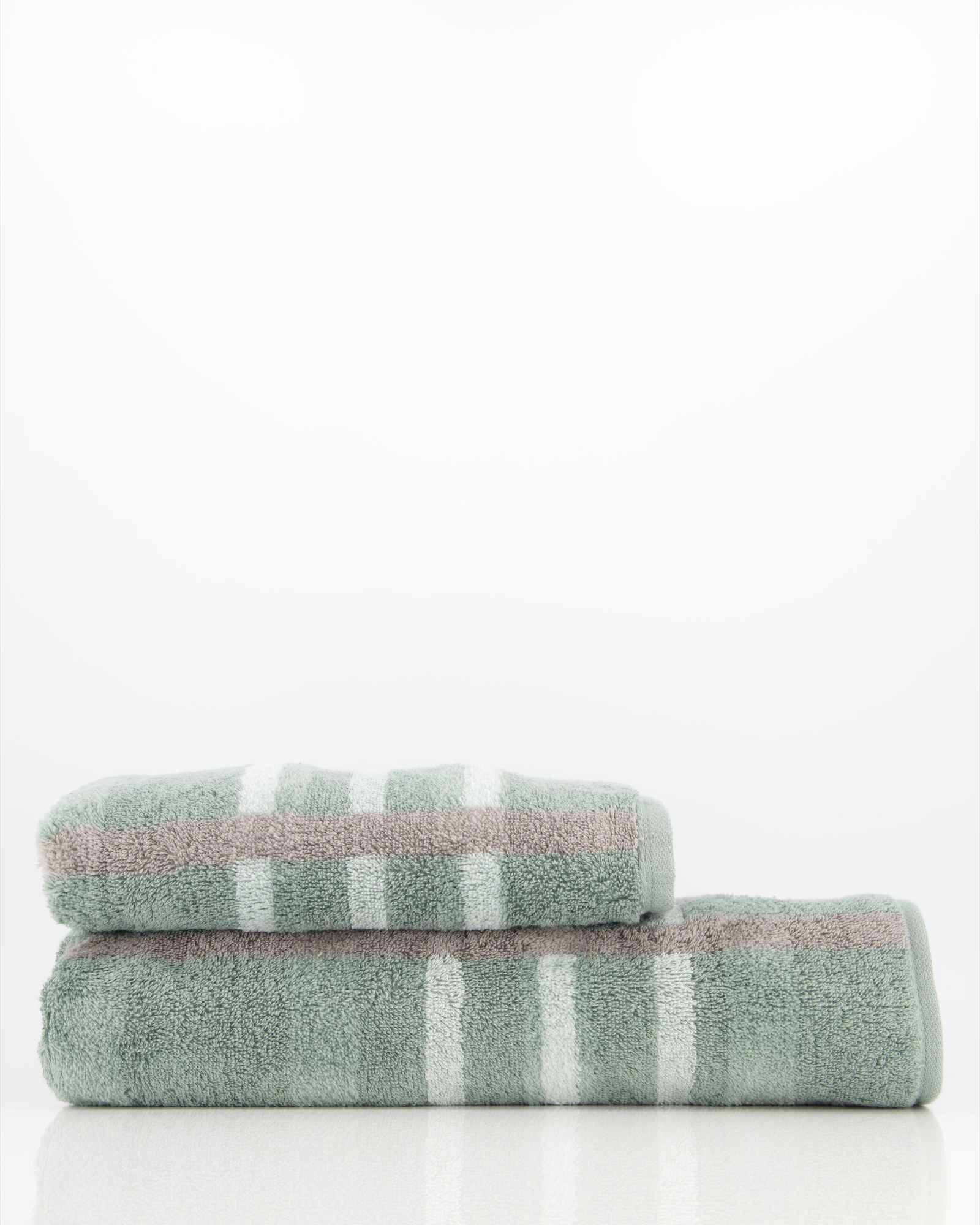 Cawö Handtücher Noblesse Check 1089 nordic green - 44 - Duschtuch 80x150 cm