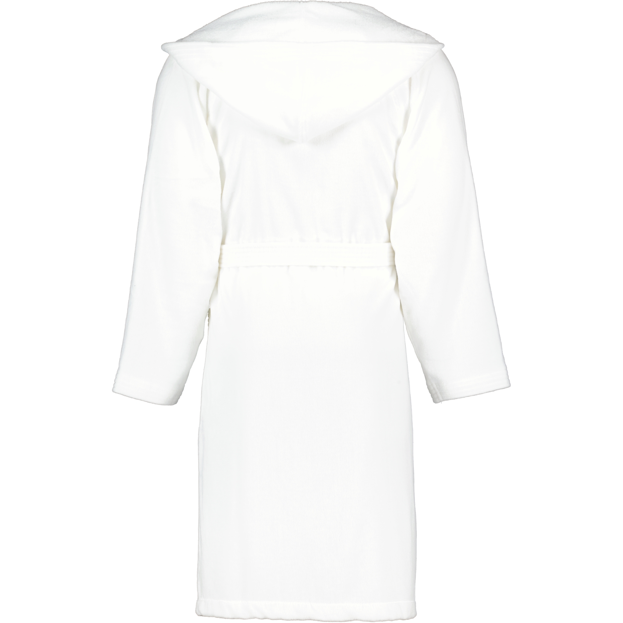 Vossen Bademäntel unisex Kurzmantel mit Kapuze Texas weiß - 0300 - XL