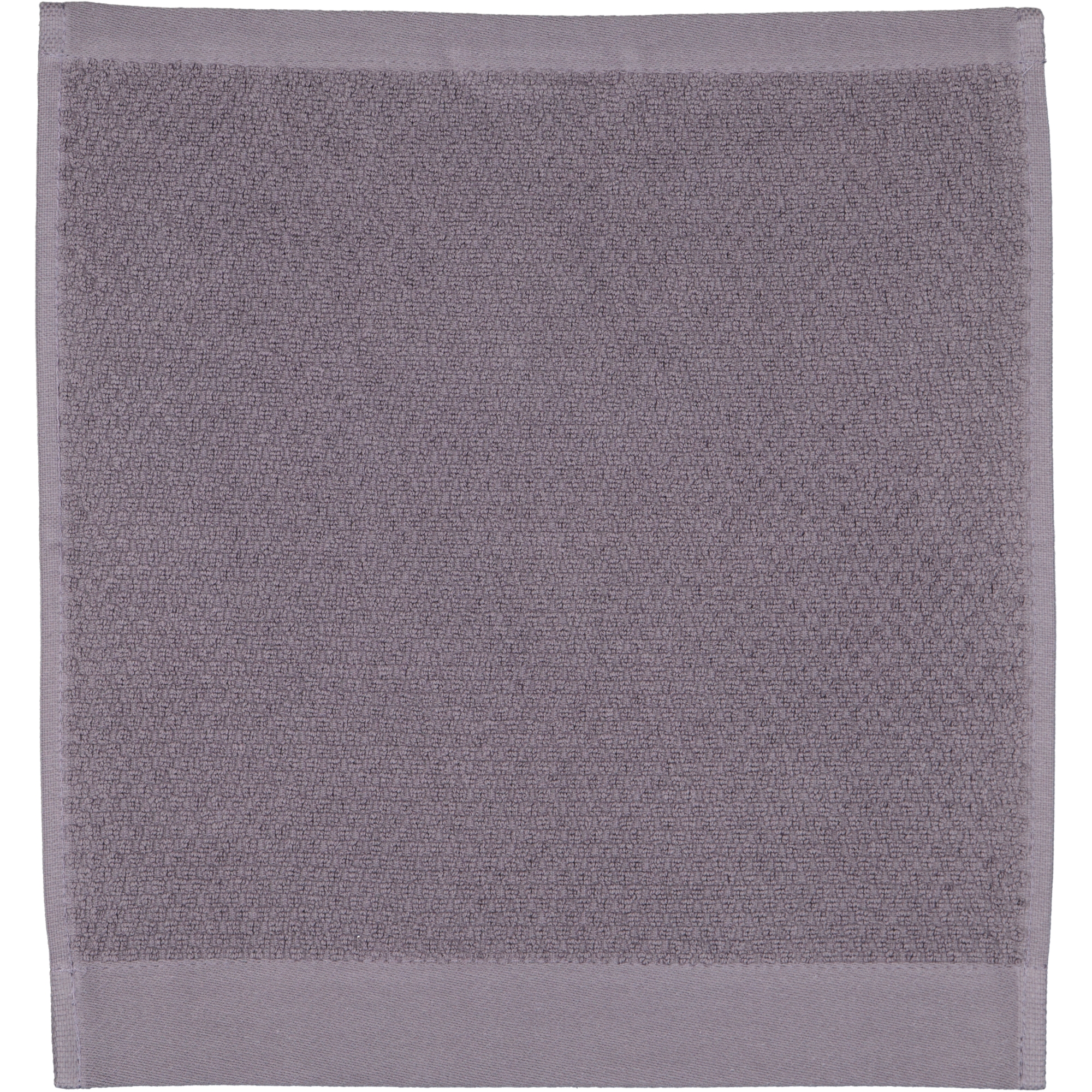 Rhomtuft - Handtücher Baronesse - Farbe: zinn - 02 - Seiflappen 30x30 cm