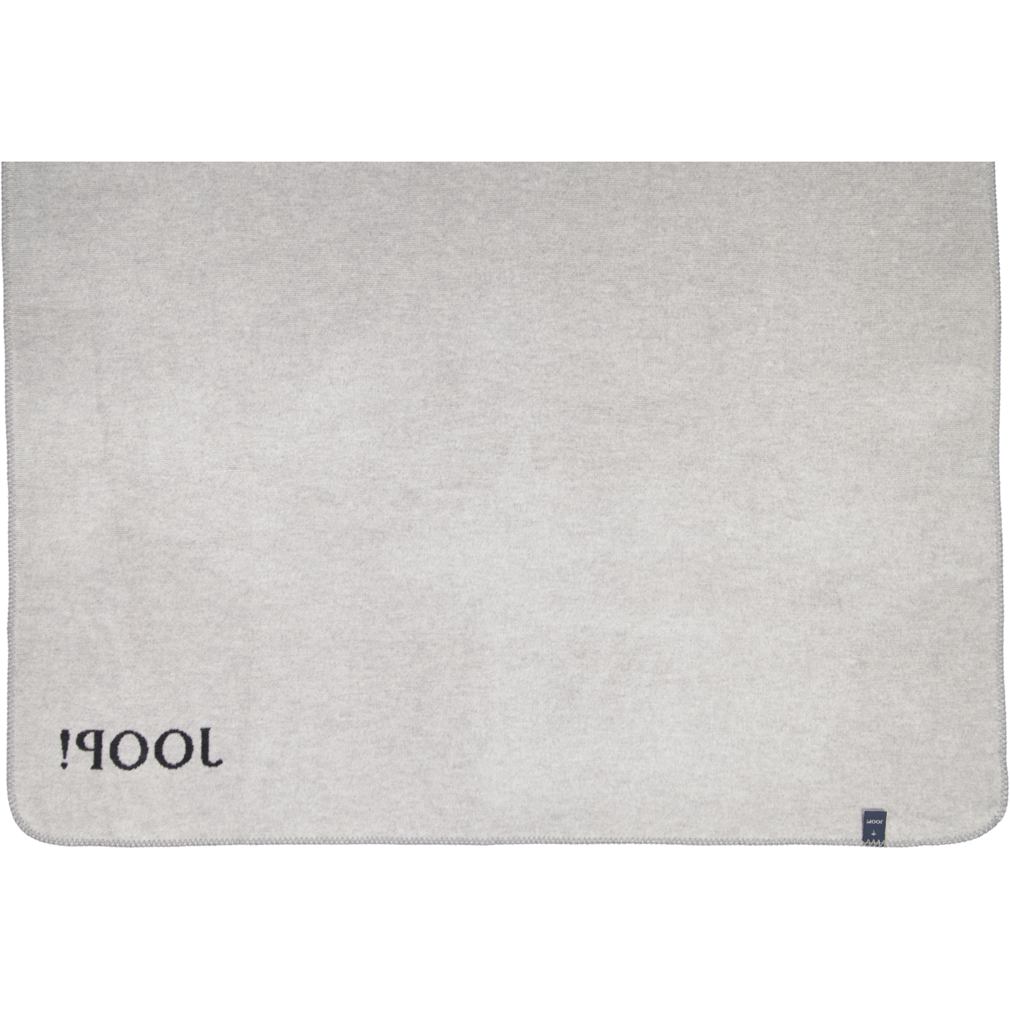 JOOP! Wohndecke Melange-Doubleface - Größe: 150x200 cm - Farbe: Anthrazit-Silber