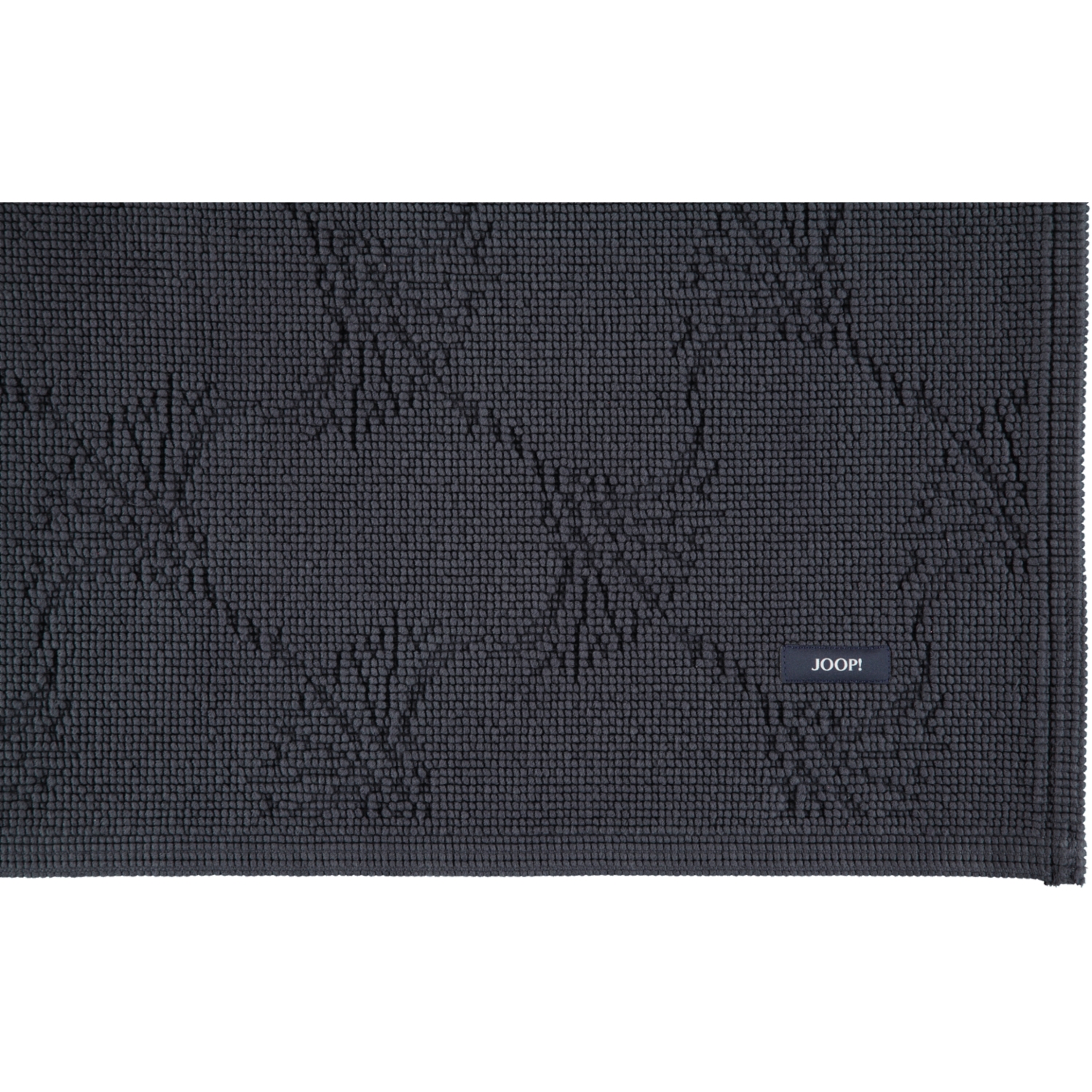 JOOP! Badematten New Cornflower 60 anthrazit - 069