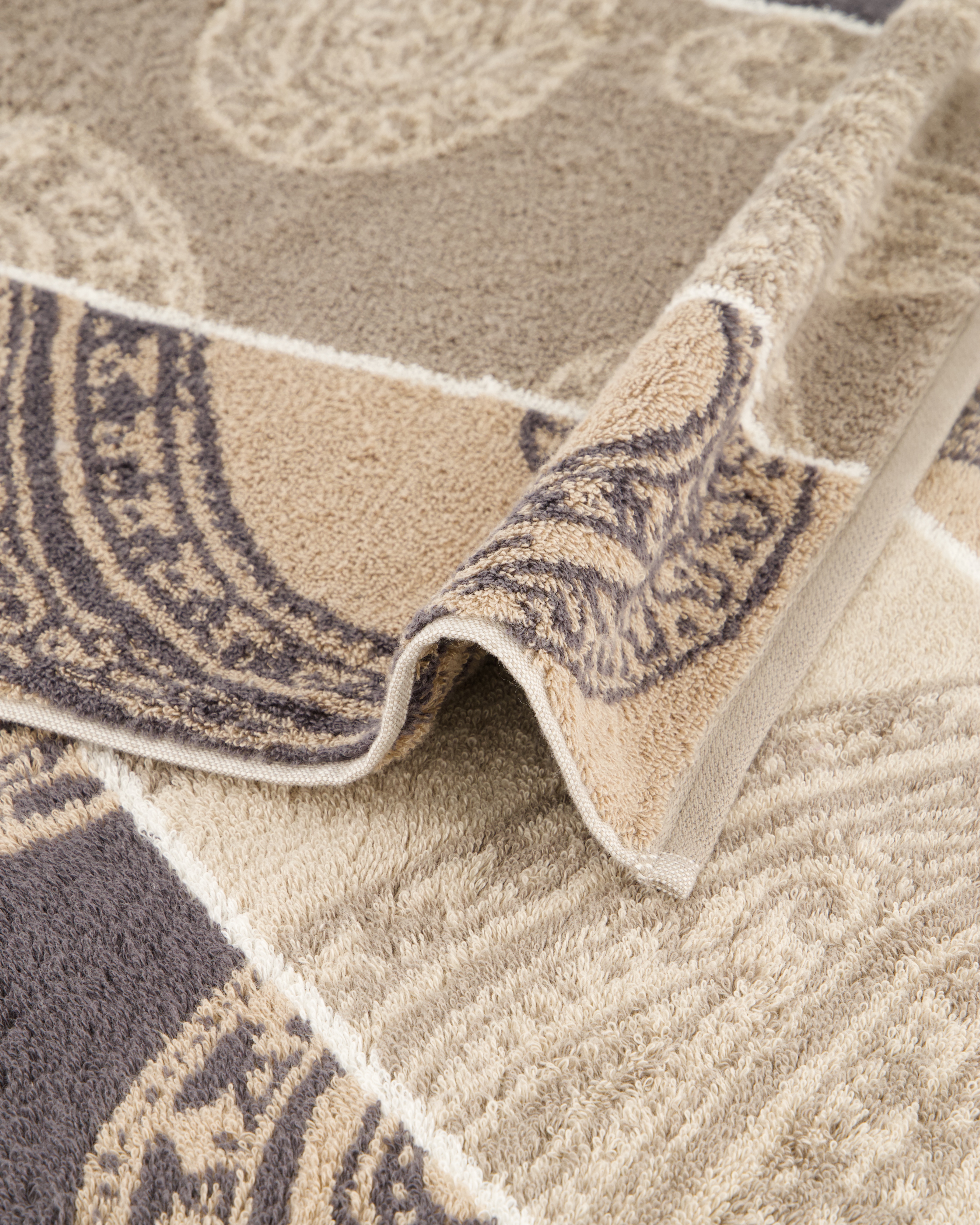 JOOP! Handtücher Contour Paisley 1714 Taupe - 73