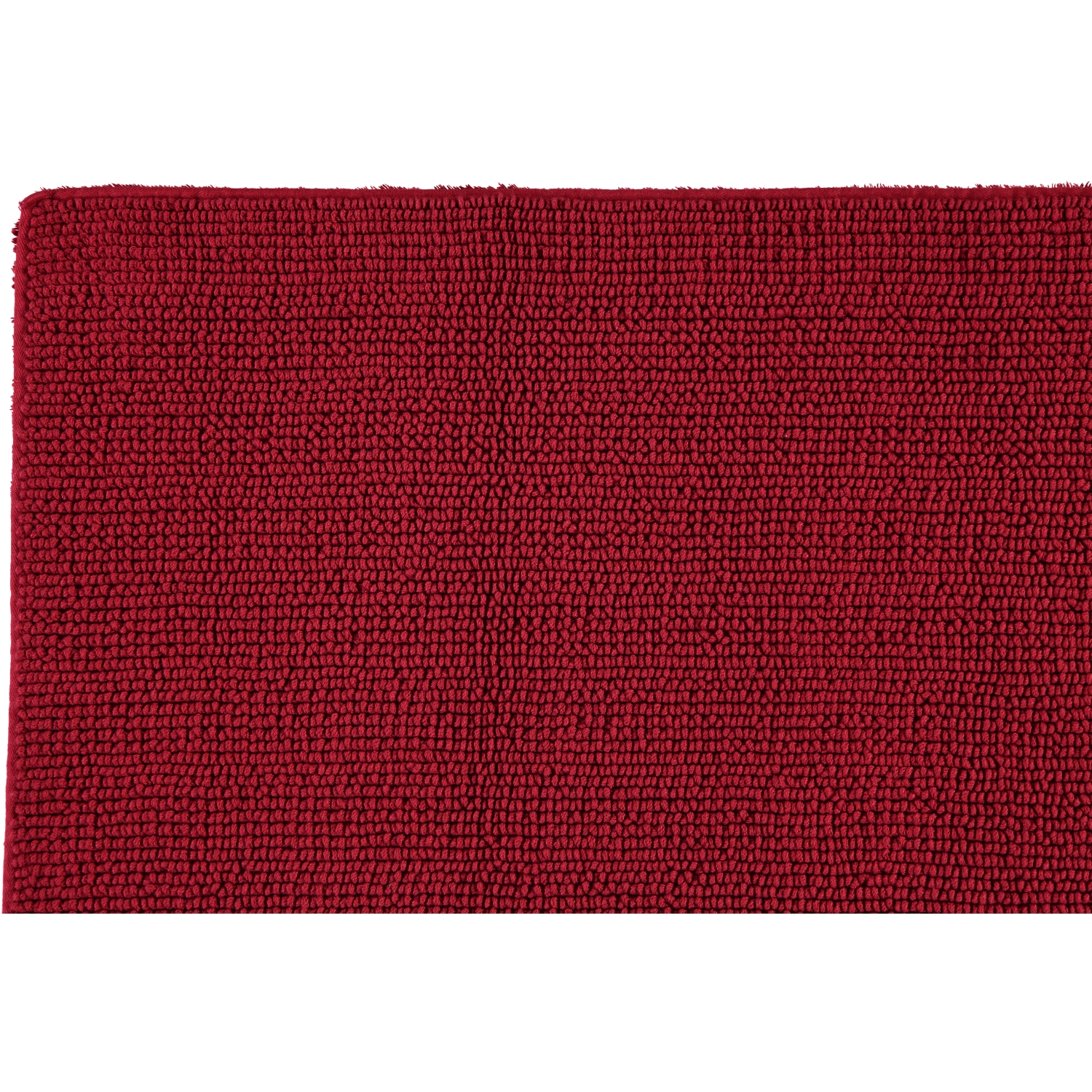 Rhomtuft - Badteppich Pur - Farbe: cardinal - 349 - 60x60 cm