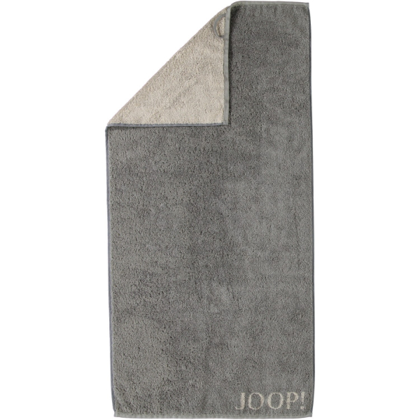 JOOP! Classic - Doubleface 1600 - Farbe: Graphit - 70 Duschtuch 80x150 cm