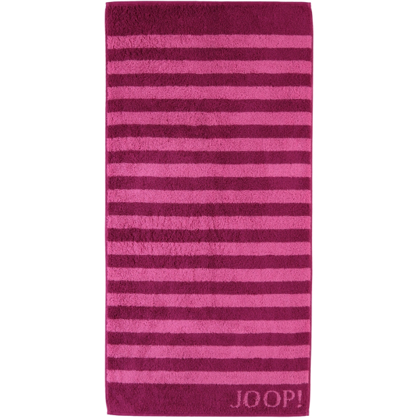 JOOP! Classic - Stripes 1610 - Farbe: Cassis - 22 Duschtuch 80x150 cm