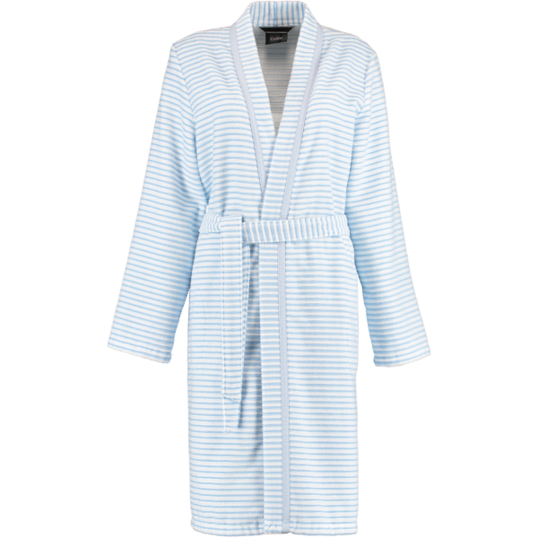 Cawo Damen Bademantel Kurz Kimono 1214 Farbe Mittelblau 11 Cawo Bademantel Cawo Marken Bademantel Welt De