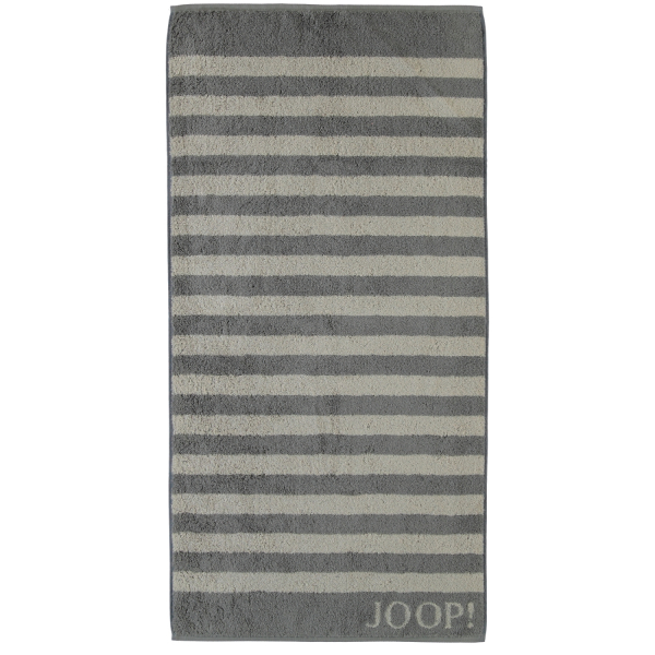JOOP! Classic - Stripes 1610 - Farbe: Graphit - 70 Duschtuch 80x150 cm
