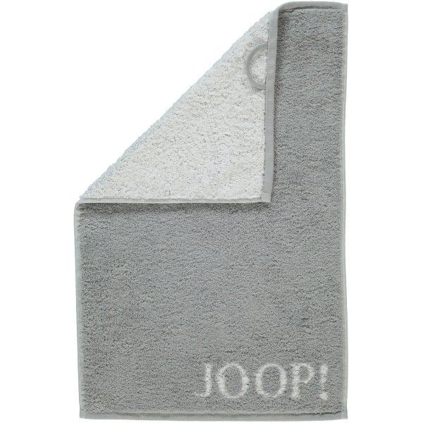 JOOP! Classic - Doubleface 1600 - Farbe: Silber - 76 Gästetuch 30x50 cm
