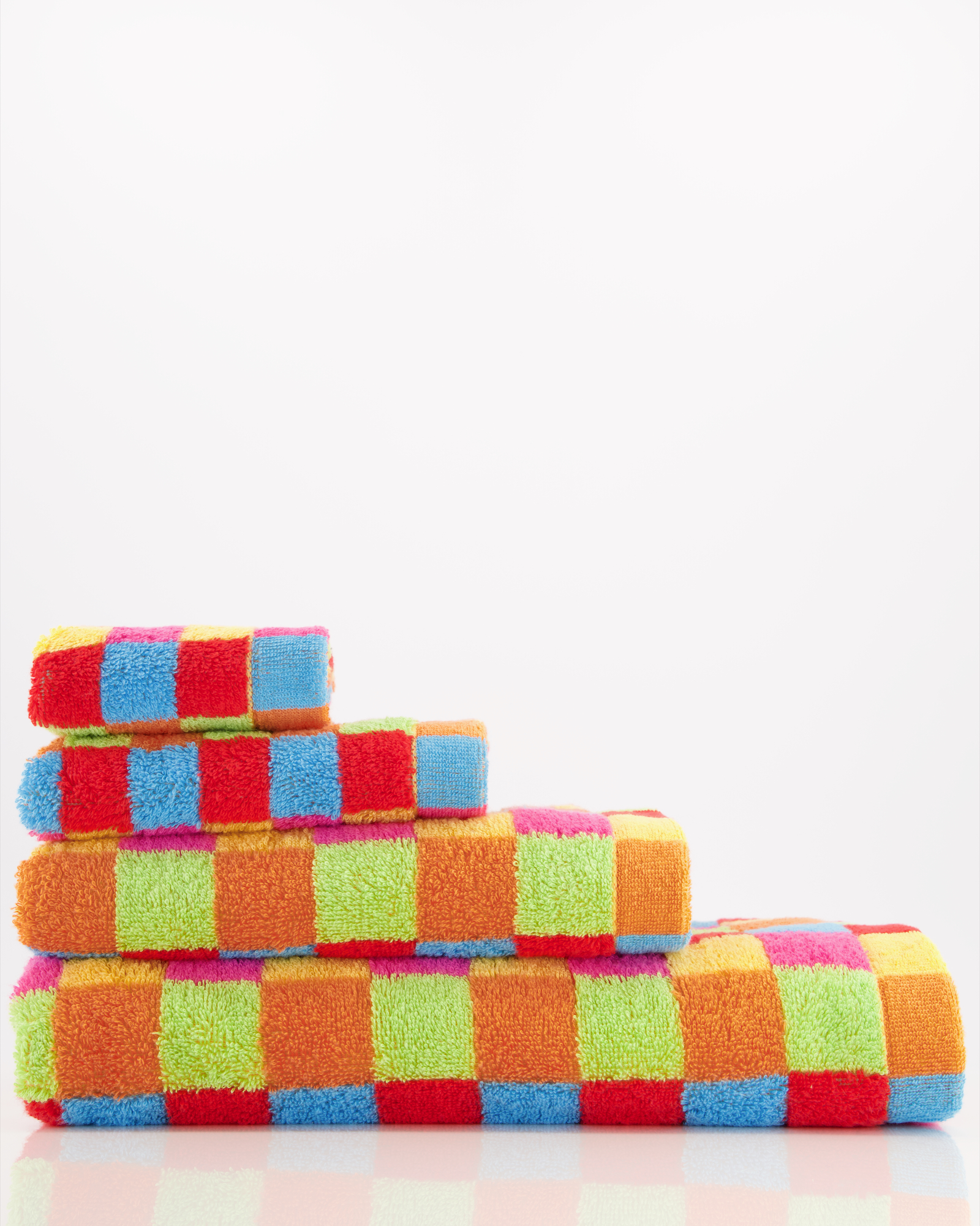 Cawö - Life Style Karo 7017 - Farbe: multicolor - 25 Waschhandschuh 16x22 cm Detailbild 3